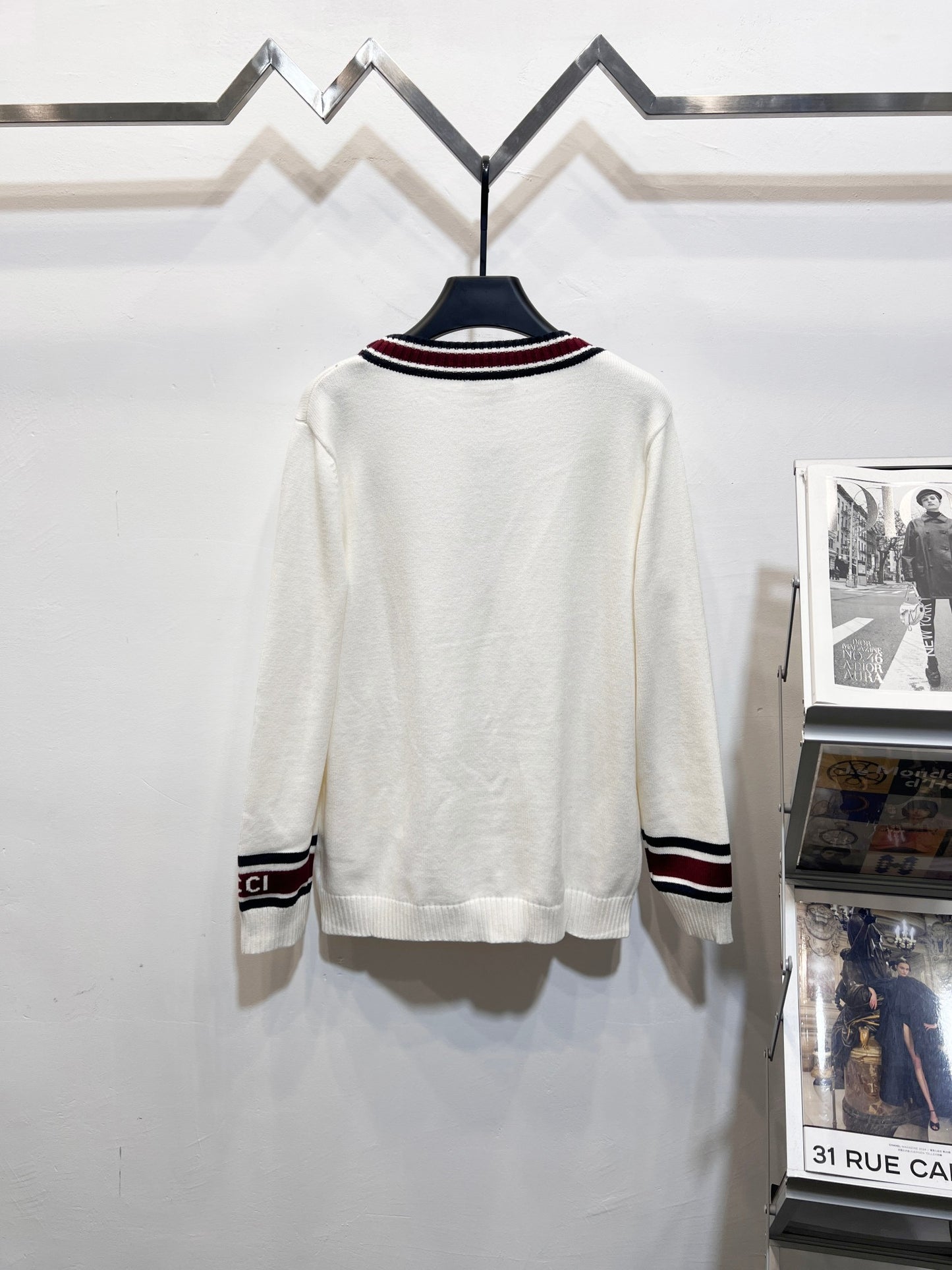 Gucci Rugby Knitted Cardigan – 2025FW
