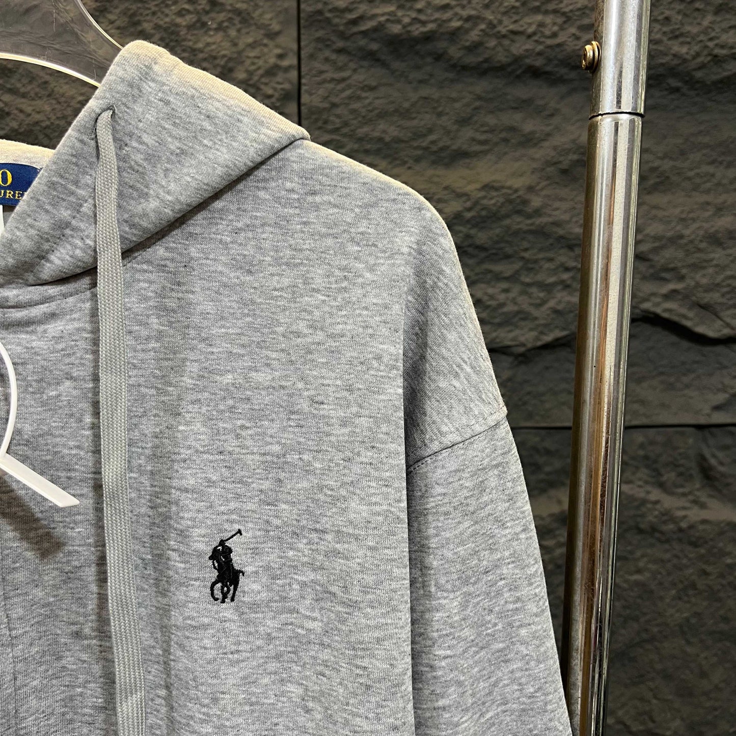 Ralph Lauren Embroidered Pony Hooded Zipper Jacket