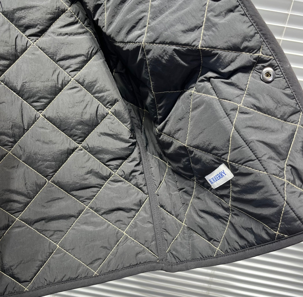 Burberry Classic Plaid Quilted Jacket – Kids Collection – 25FW