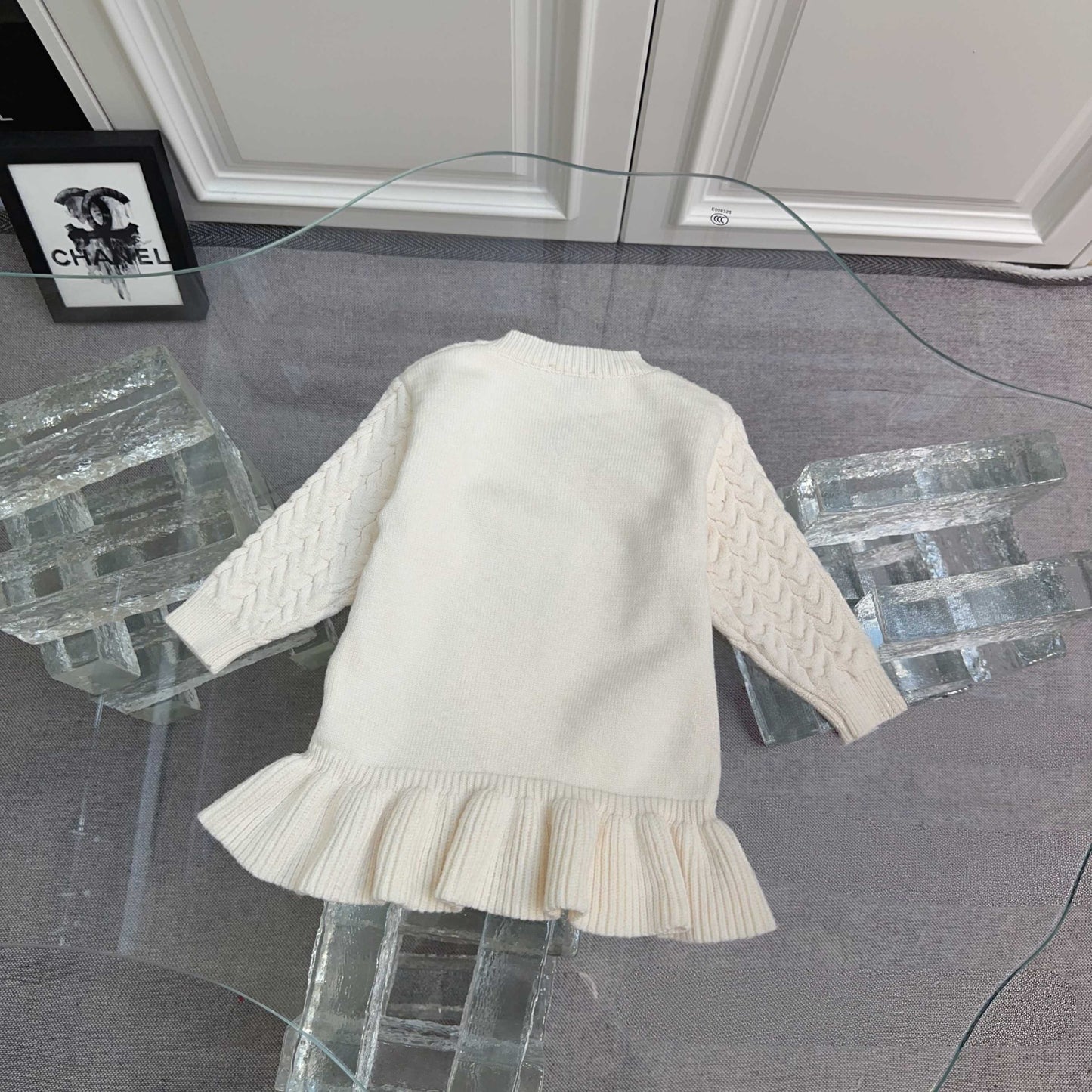 Moncler Kids Cable Knit Mermaid Dress – Kids Collection