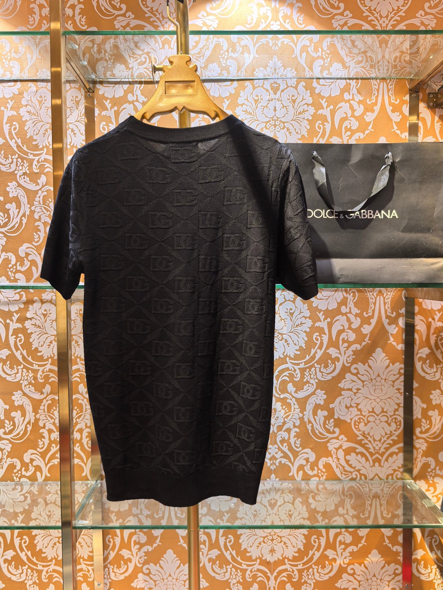 Dolce & Gabbana DG Jacquard Knit Sweater – 2026SS