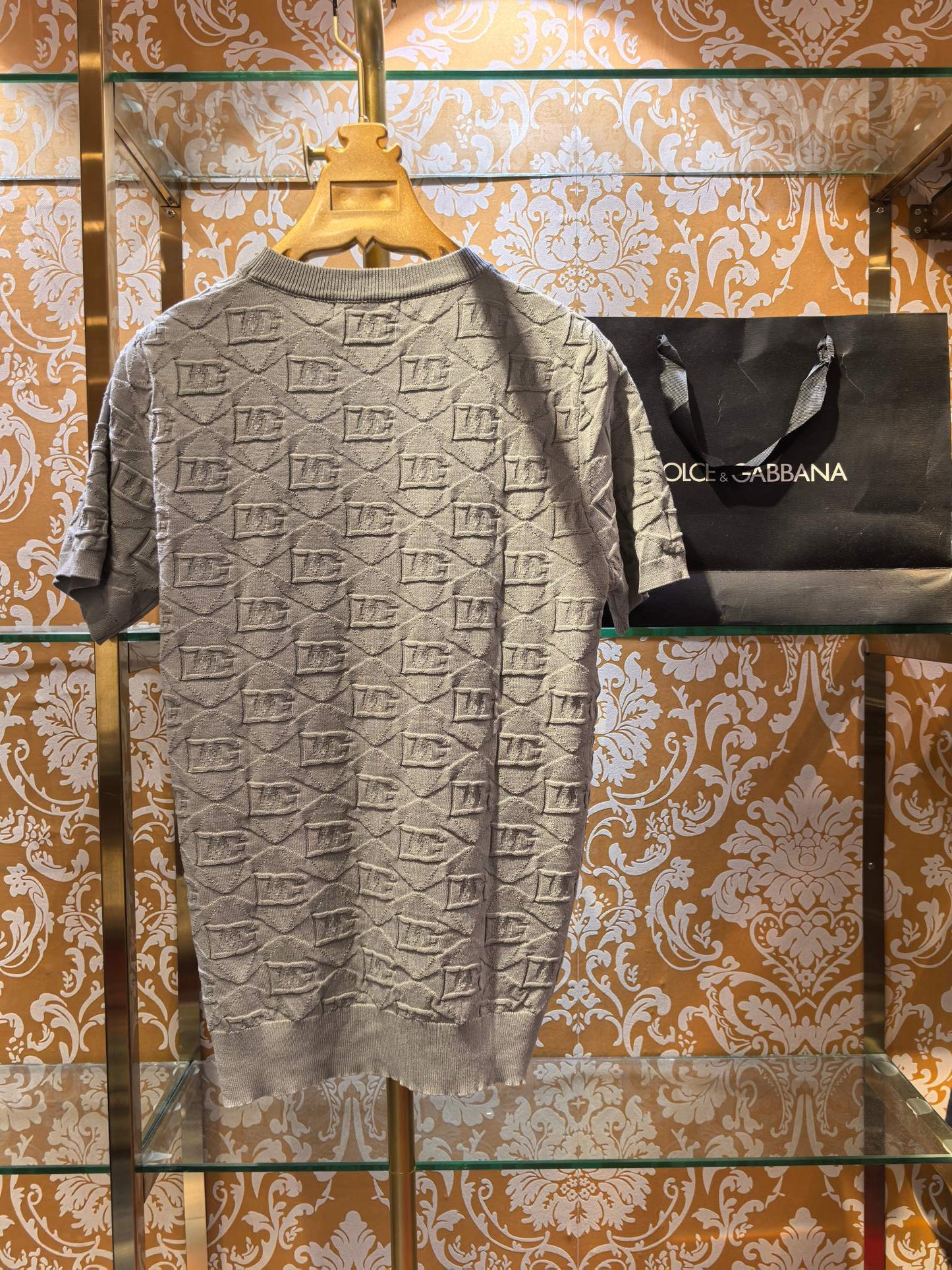 Dolce & Gabbana DG Jacquard Knit Sweater – 2026SS
