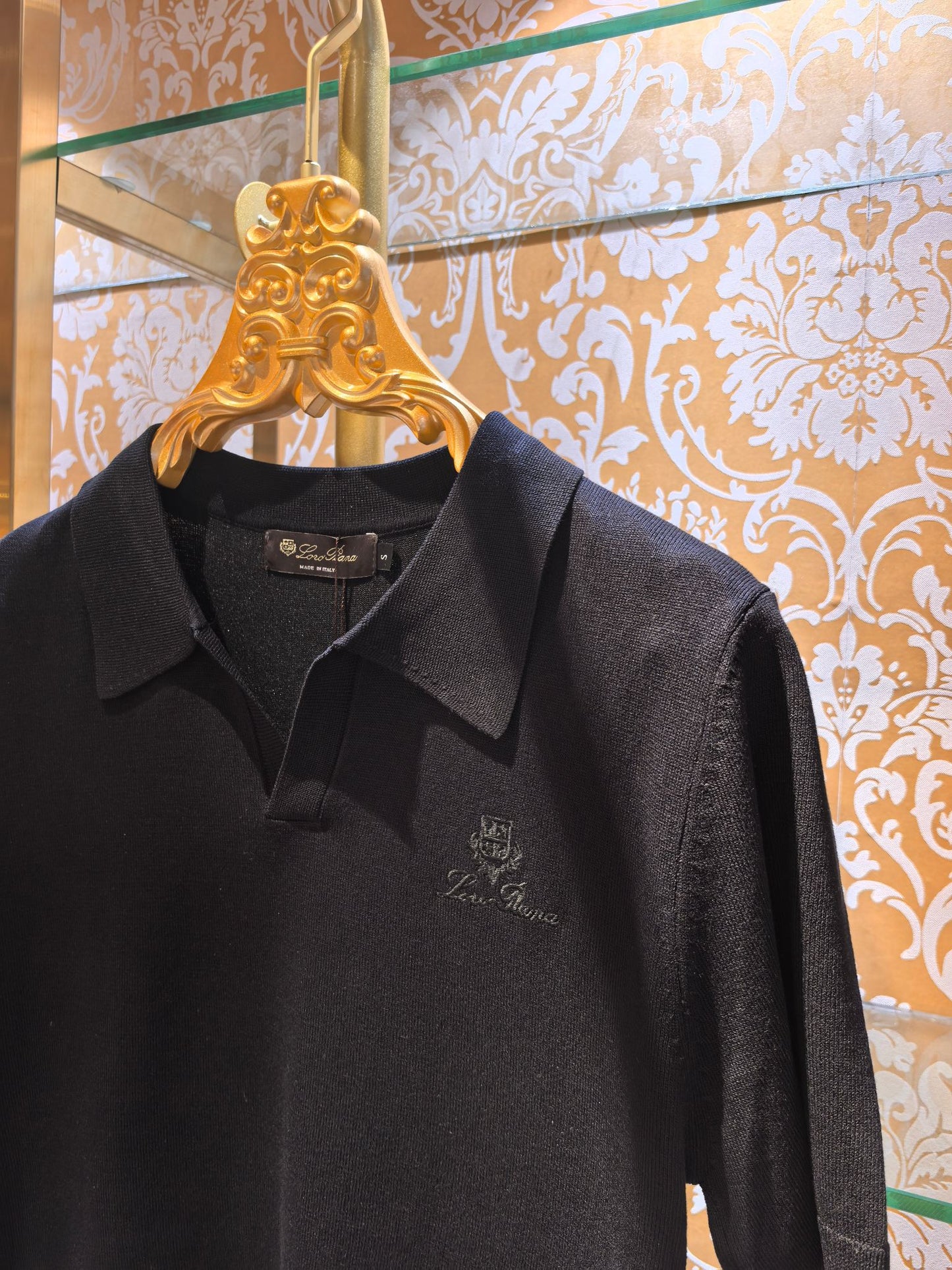Loro Piana Embroidered Knit Sweater – 2026SS