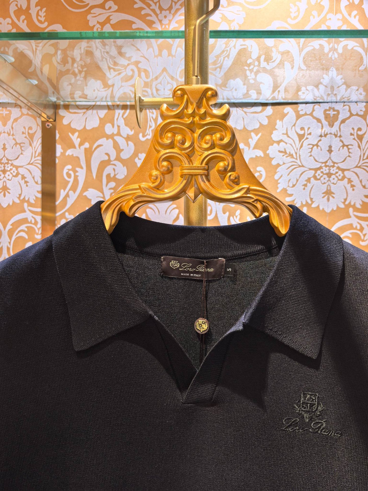 Loro Piana Embroidered Knit Sweater – 2026SS