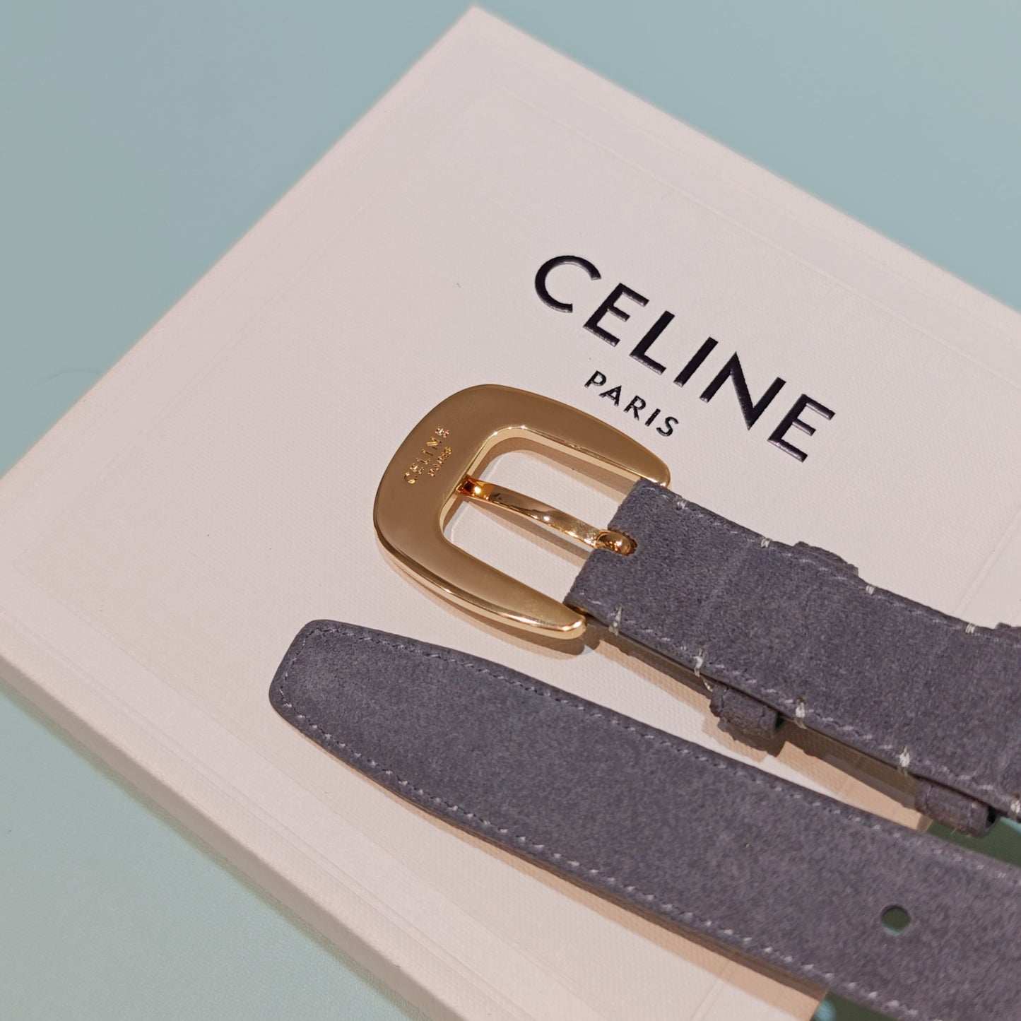 Celine 2.5cm Reversible Cowhide Belt