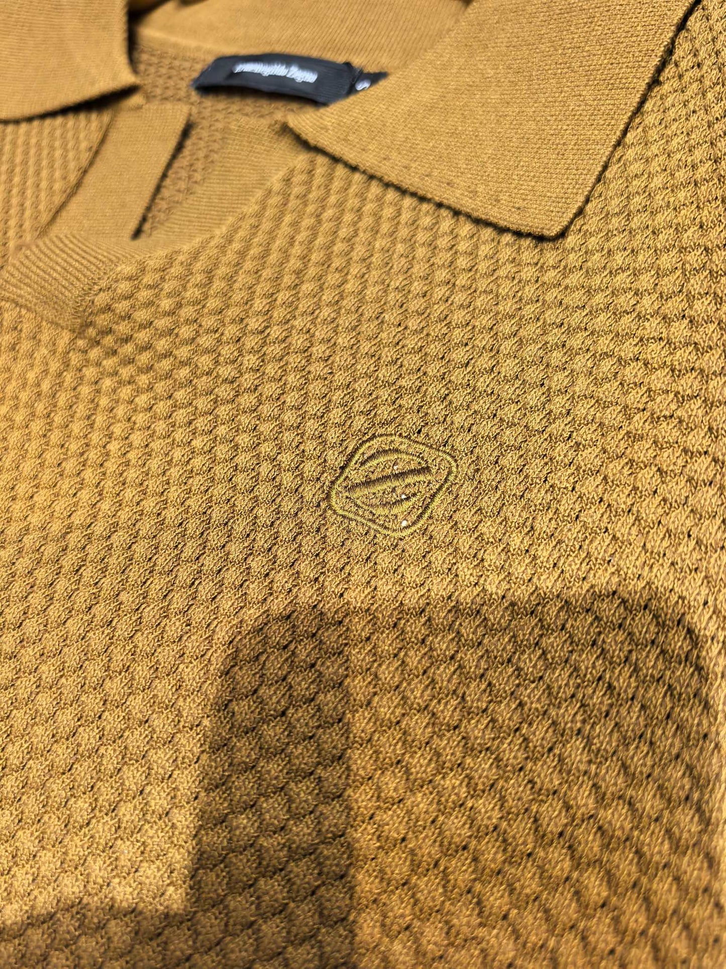 Zegna Logo Embroidered Slim-Fit Knit Sweater – 2026SS