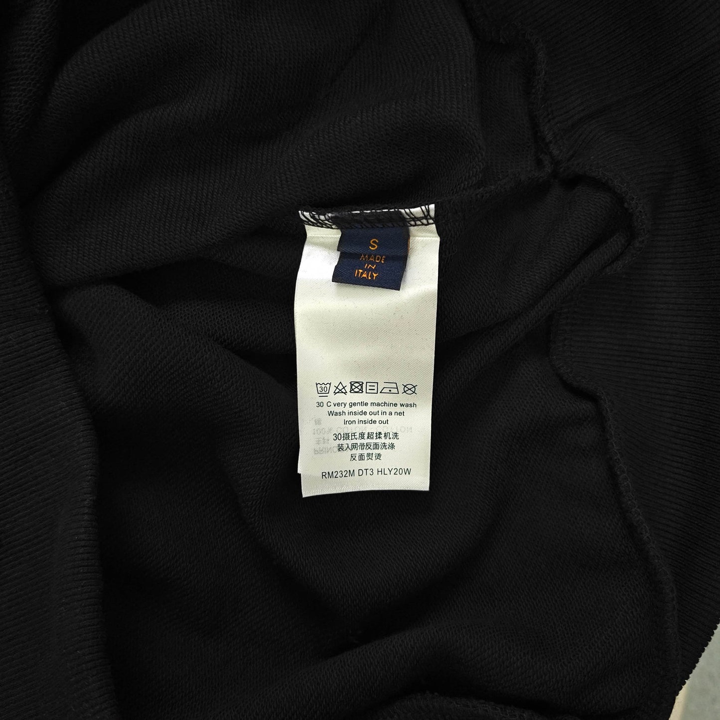 Louis Vuitton Embroidered Patch Logo Hoodie – 2025FW