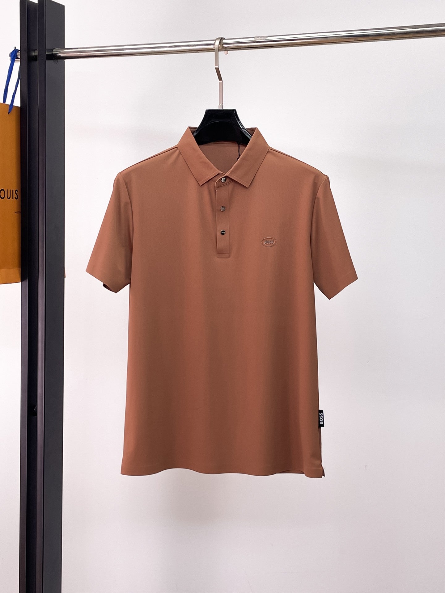 Boss Seamless Ice Silk Polo Shirt