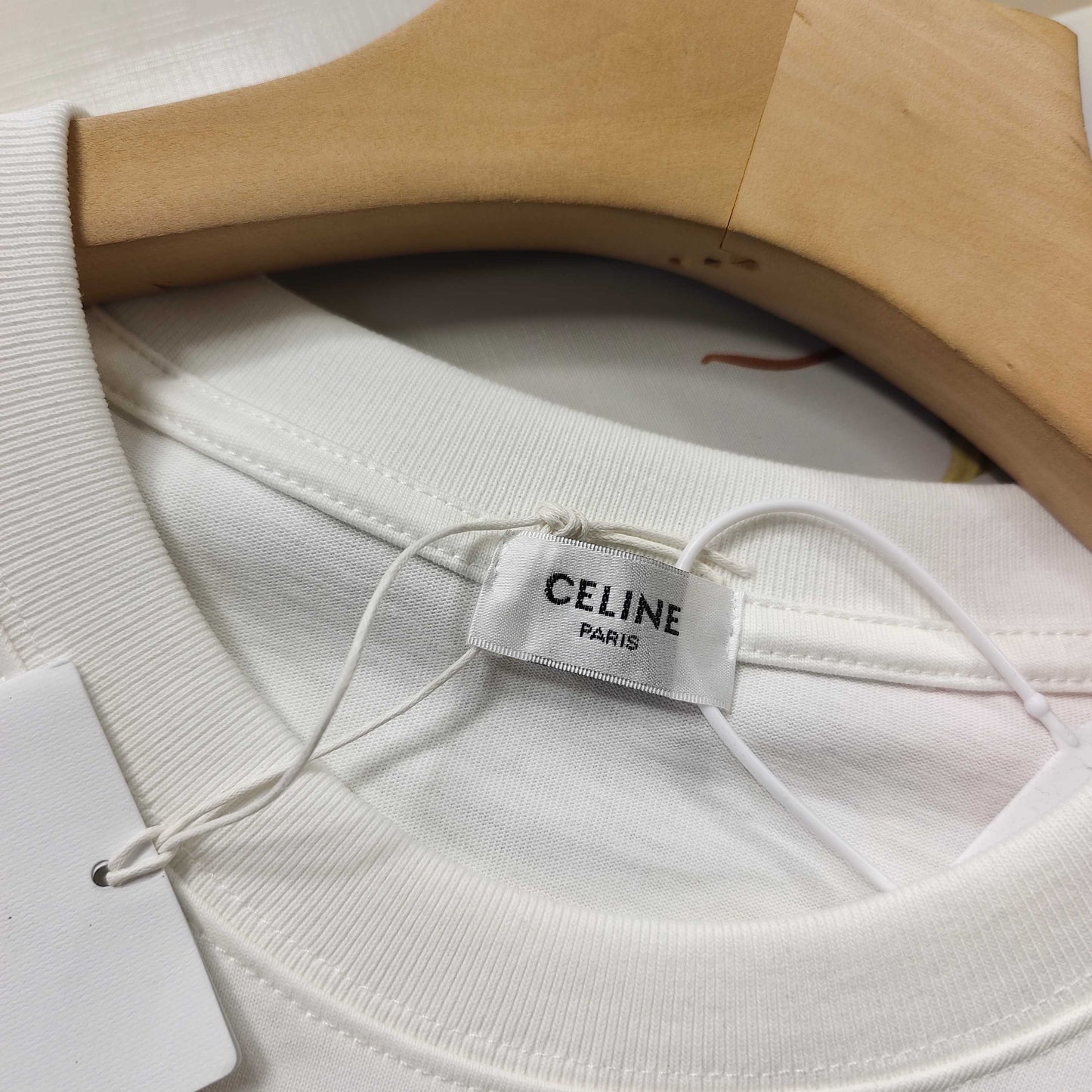 Celine Logo Print Cotton T-Shirt – Early Summer Collection – 2026SS