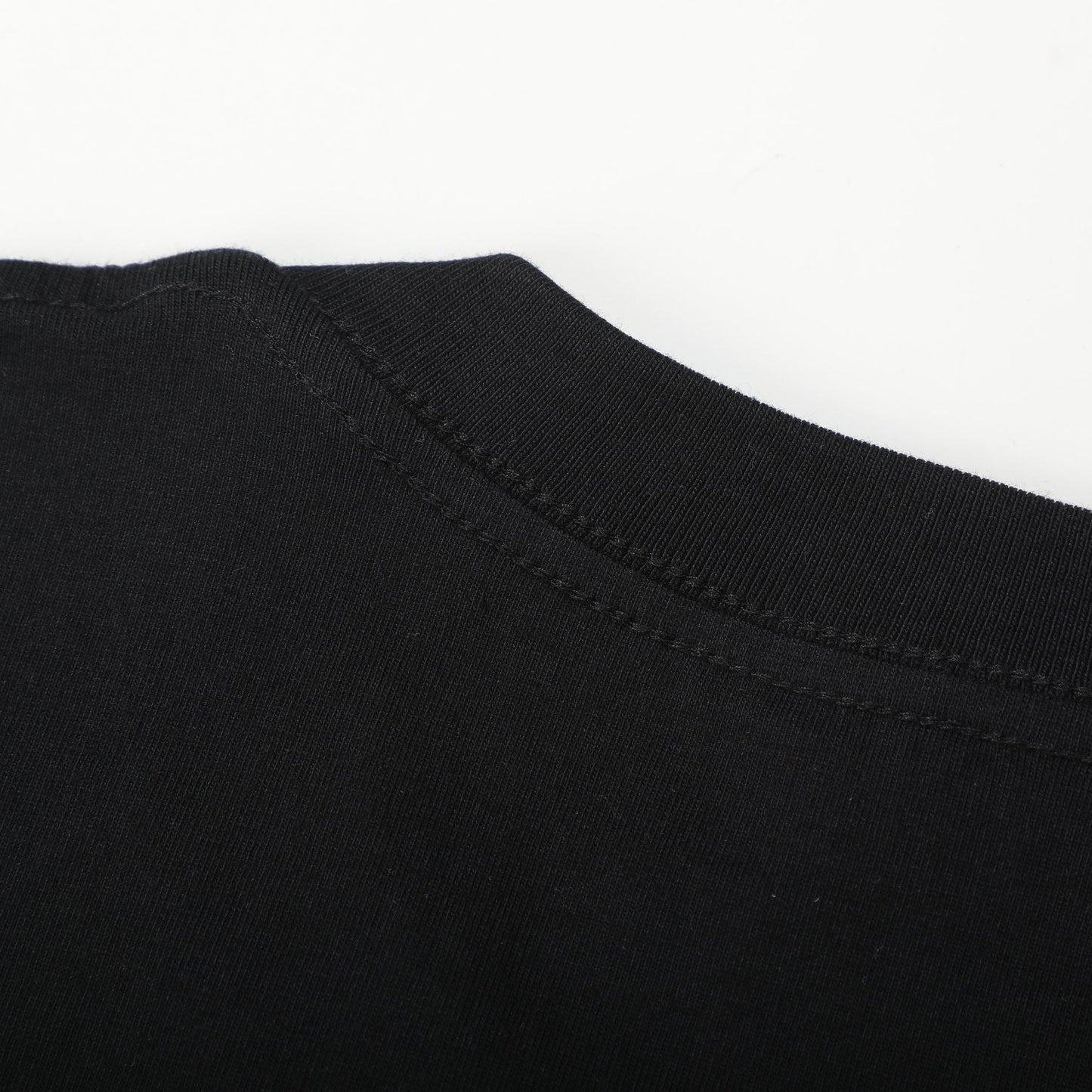 Moncler Woven Embroidered Logo Cotton T-Shirt