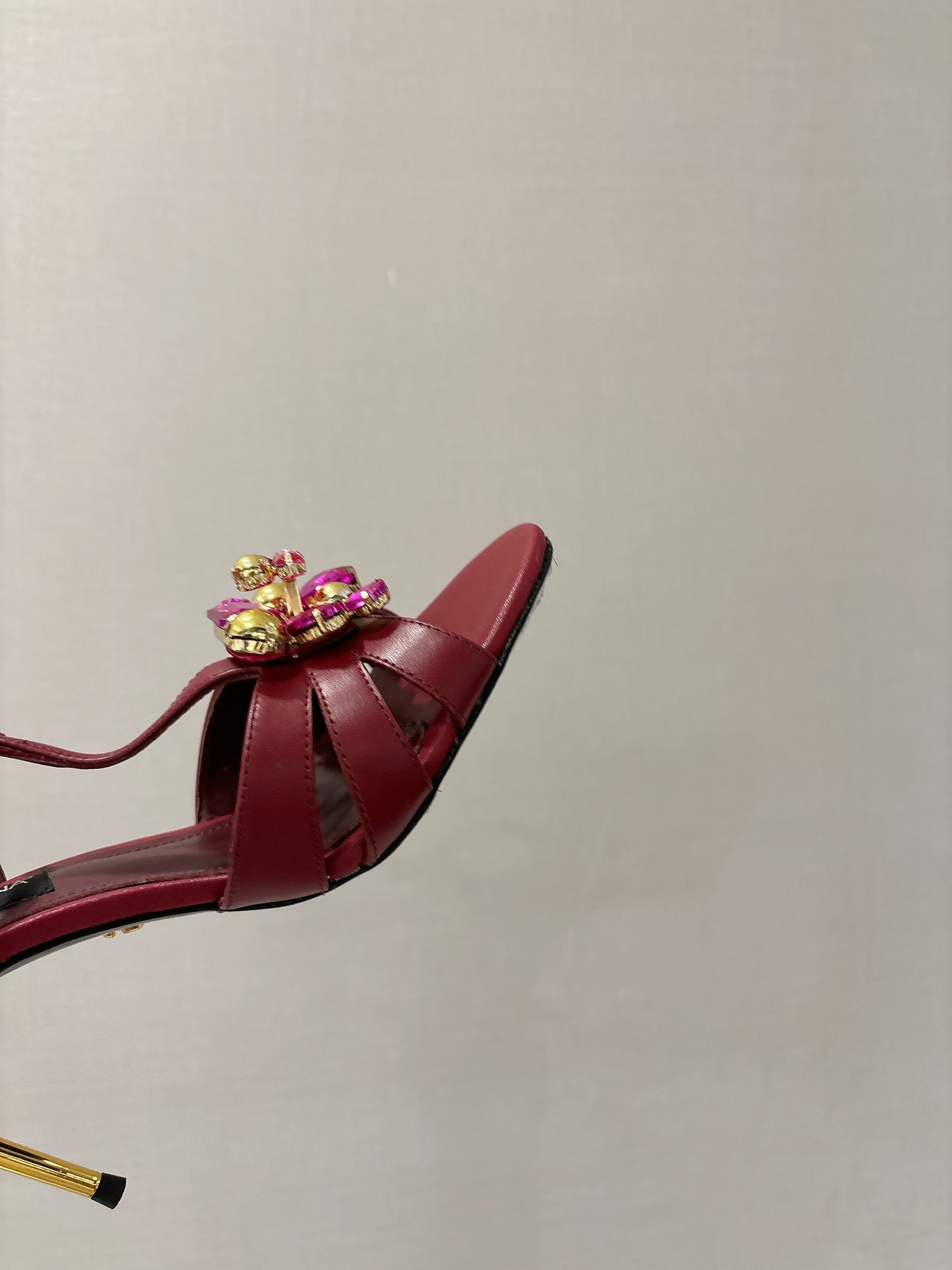 Dolce & Gabbana Rhinestone Heeled Sandals