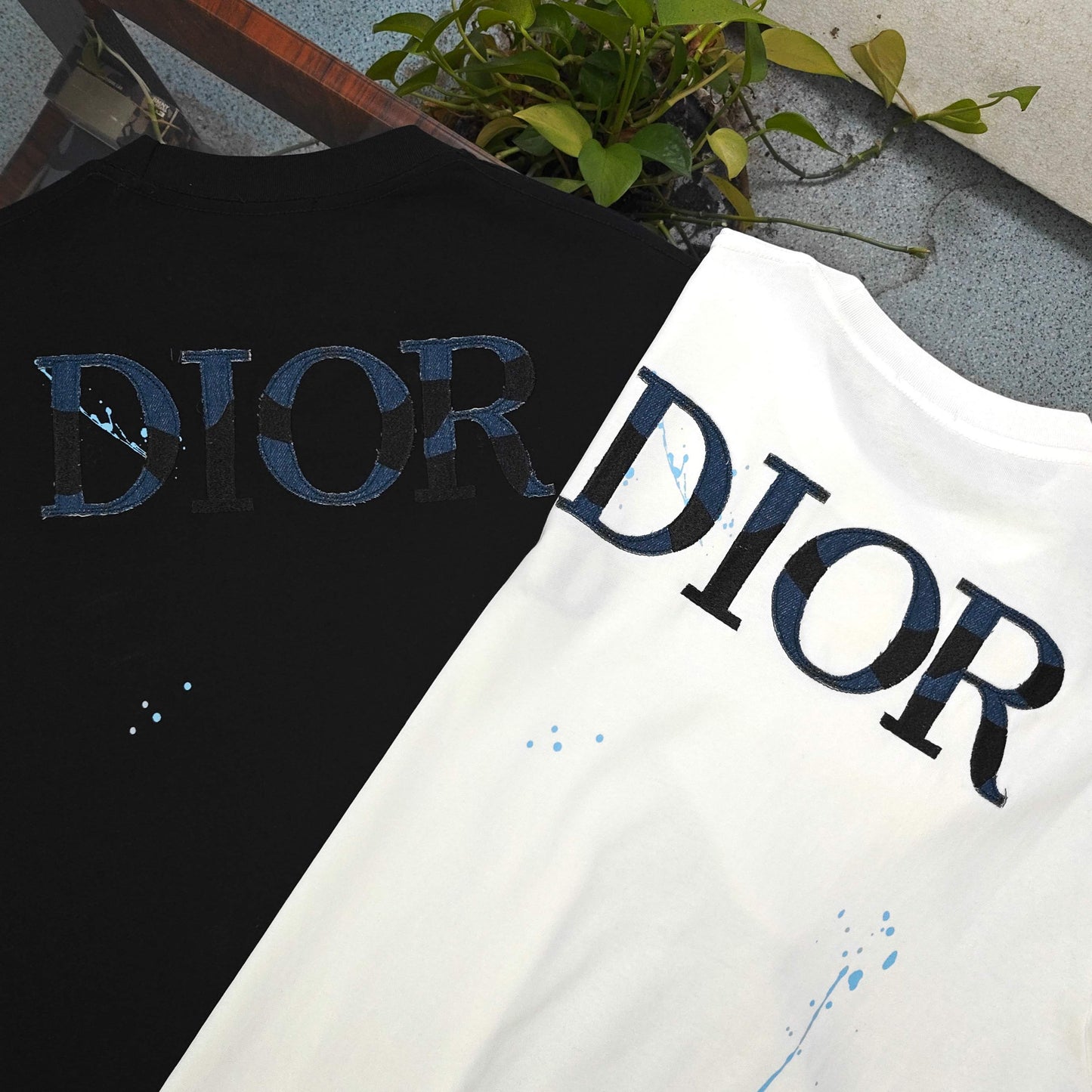 Dior Embroidered Logo Cotton T-Shirt – 2026SS