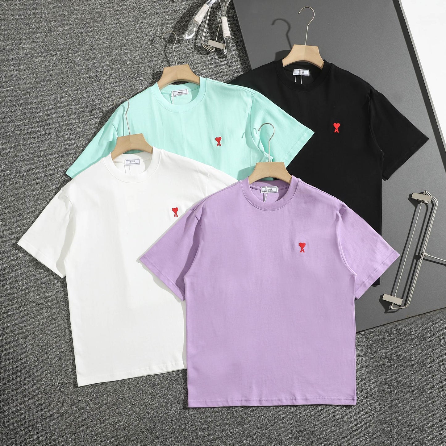 AMI Paris Horse Year Limited Heart Logo T-Shirt – 26SS