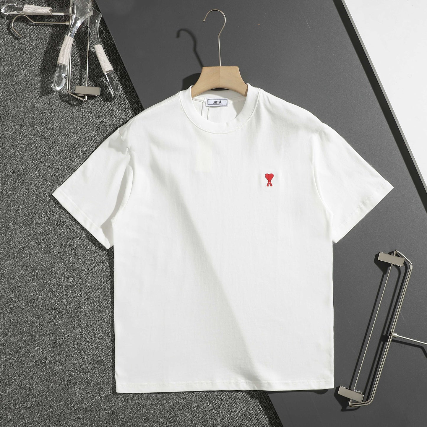 AMI Paris Horse Year Limited Heart Logo T-Shirt – 26SS
