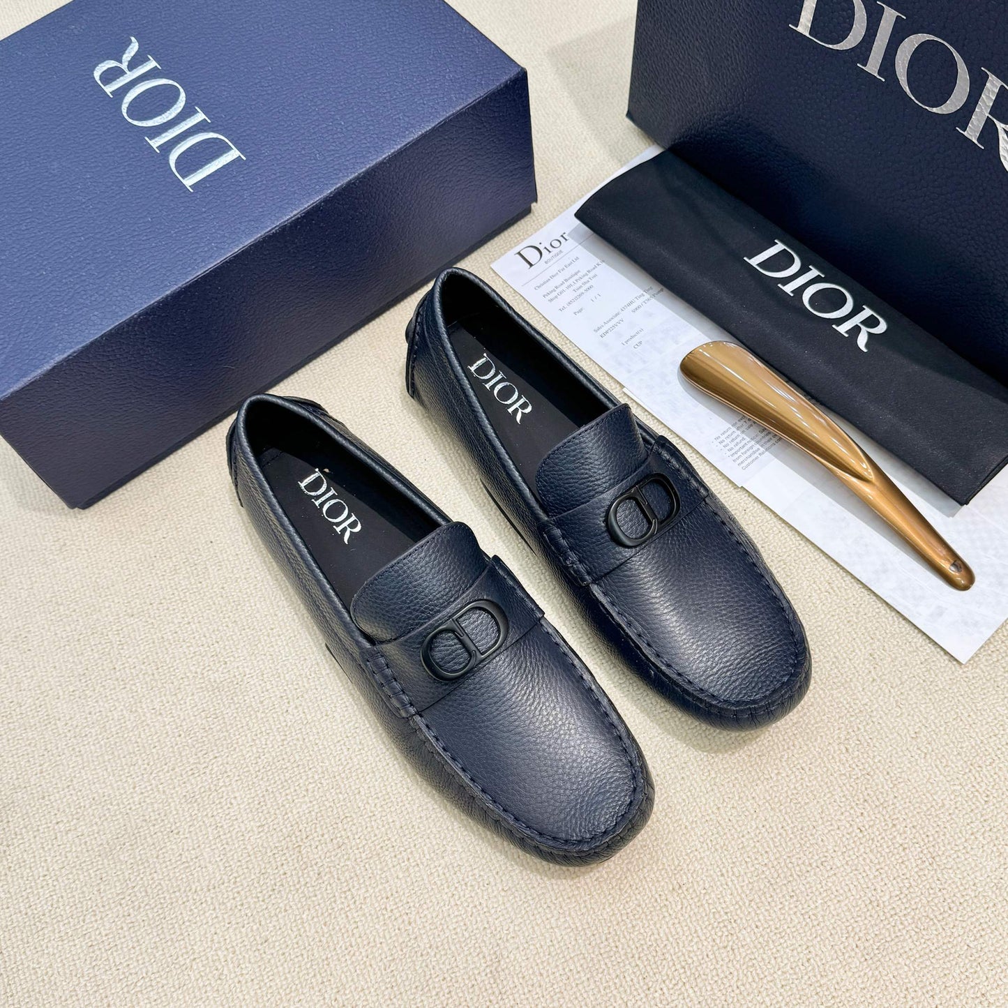 Dior Calfskin Driving Shoes