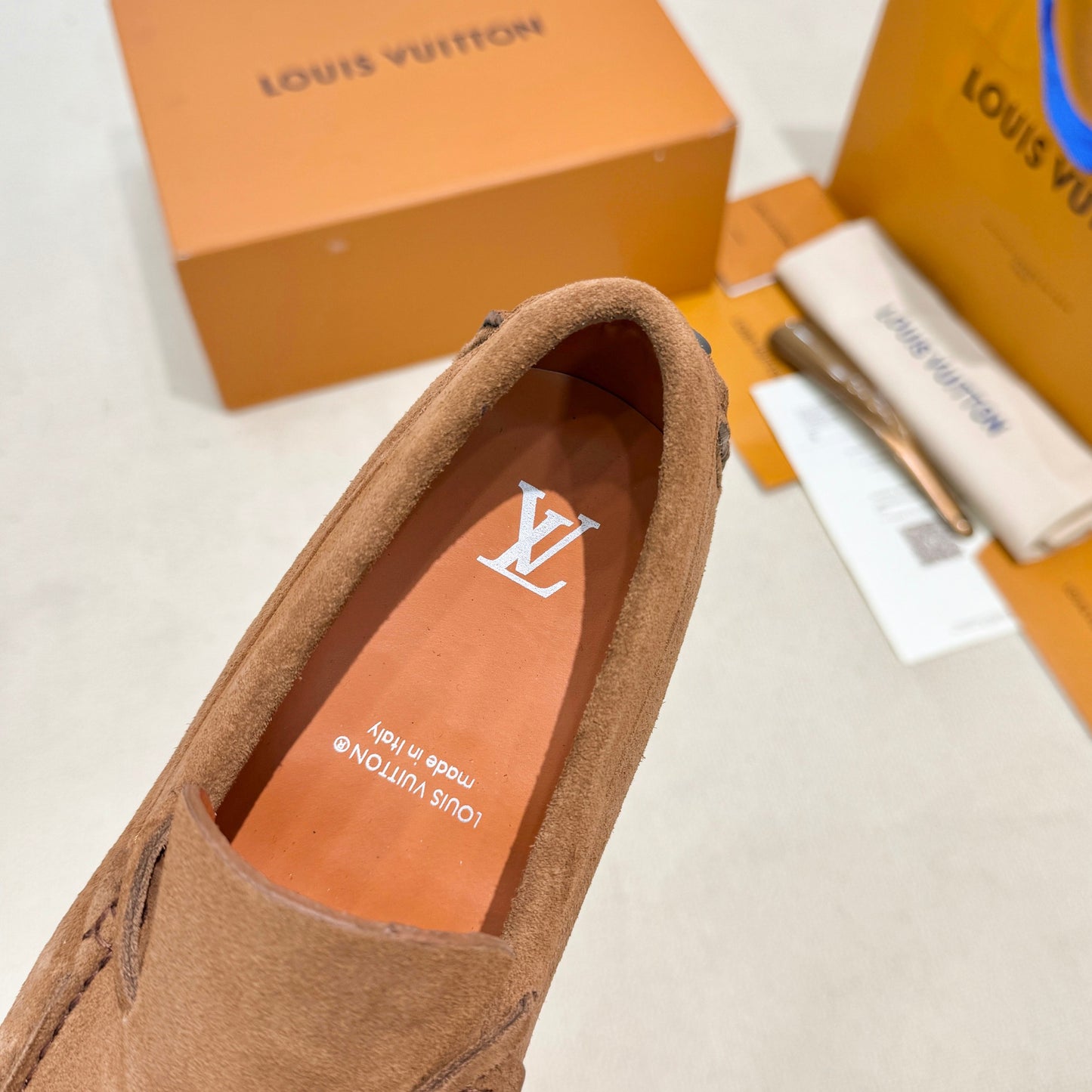 Louis Vuitton Leather Driving Shoes