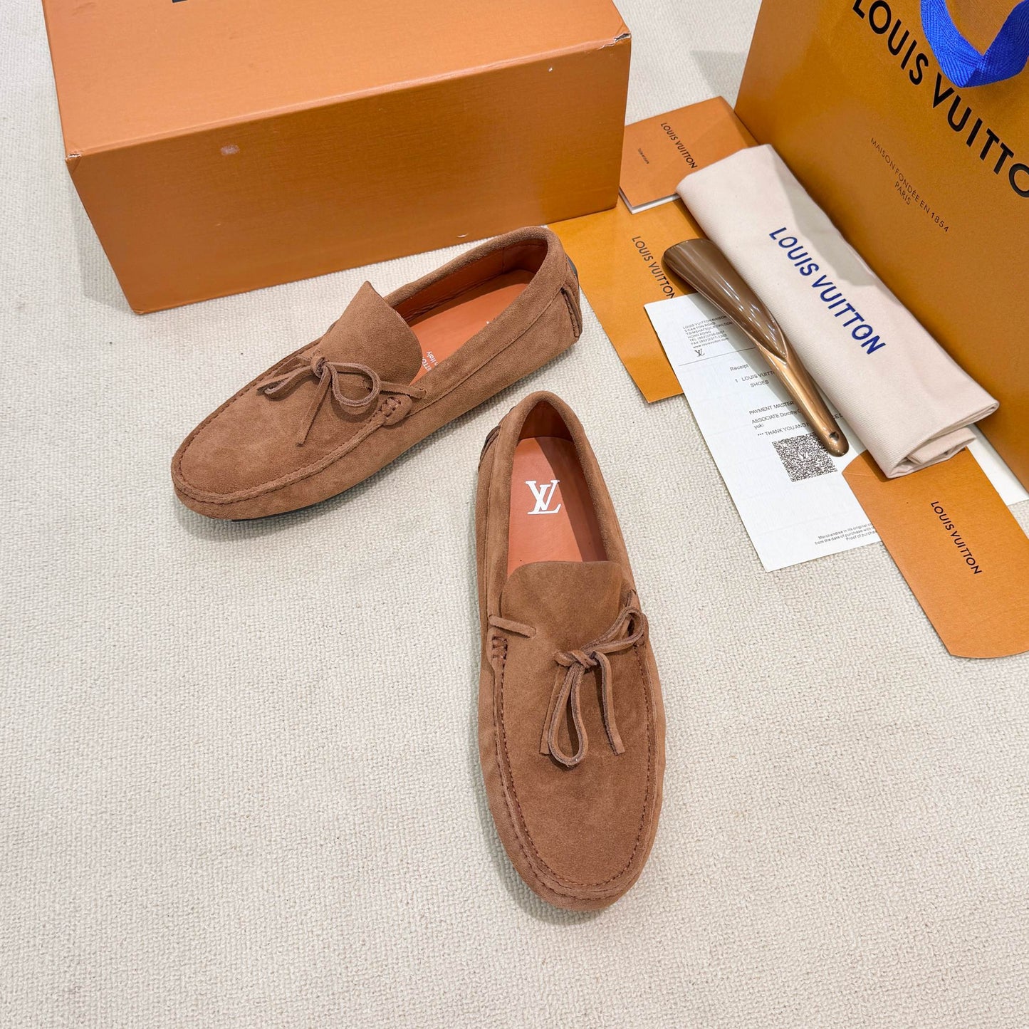 Louis Vuitton Leather Driving Shoes