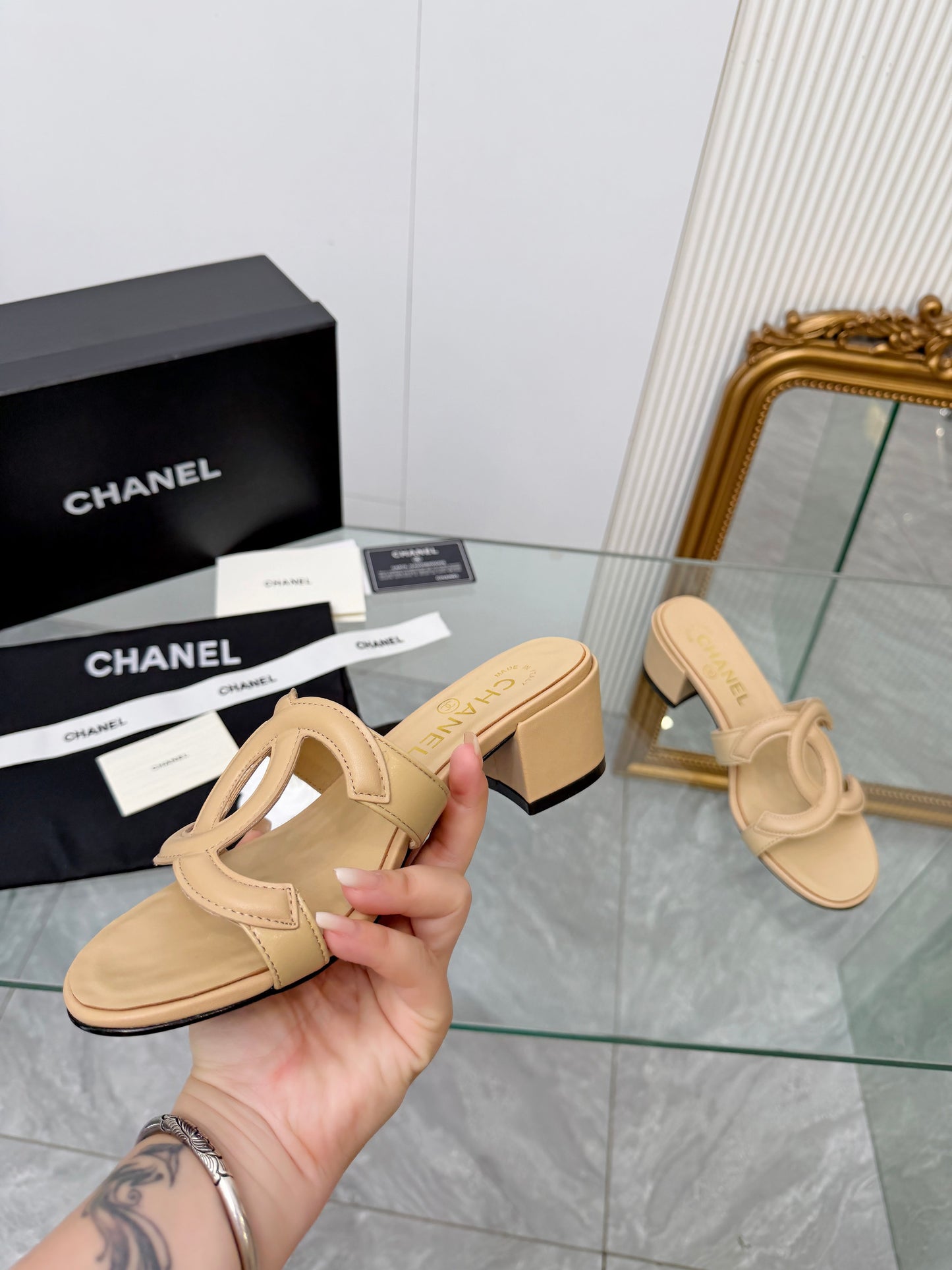 Chanel Chunky Heel Pumps – Spring/Summer Collection – 2026
