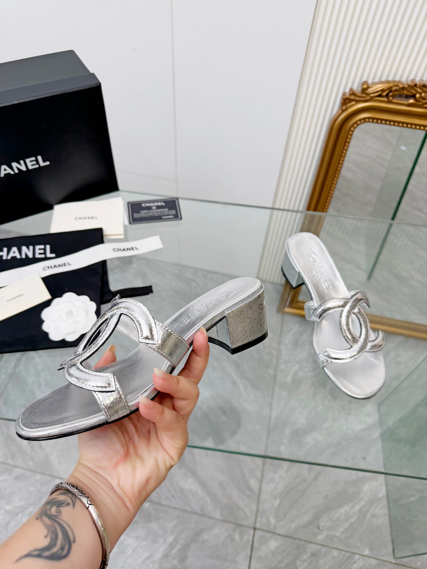 Chanel Chunky Heel Pumps – Spring/Summer Collection – 2026