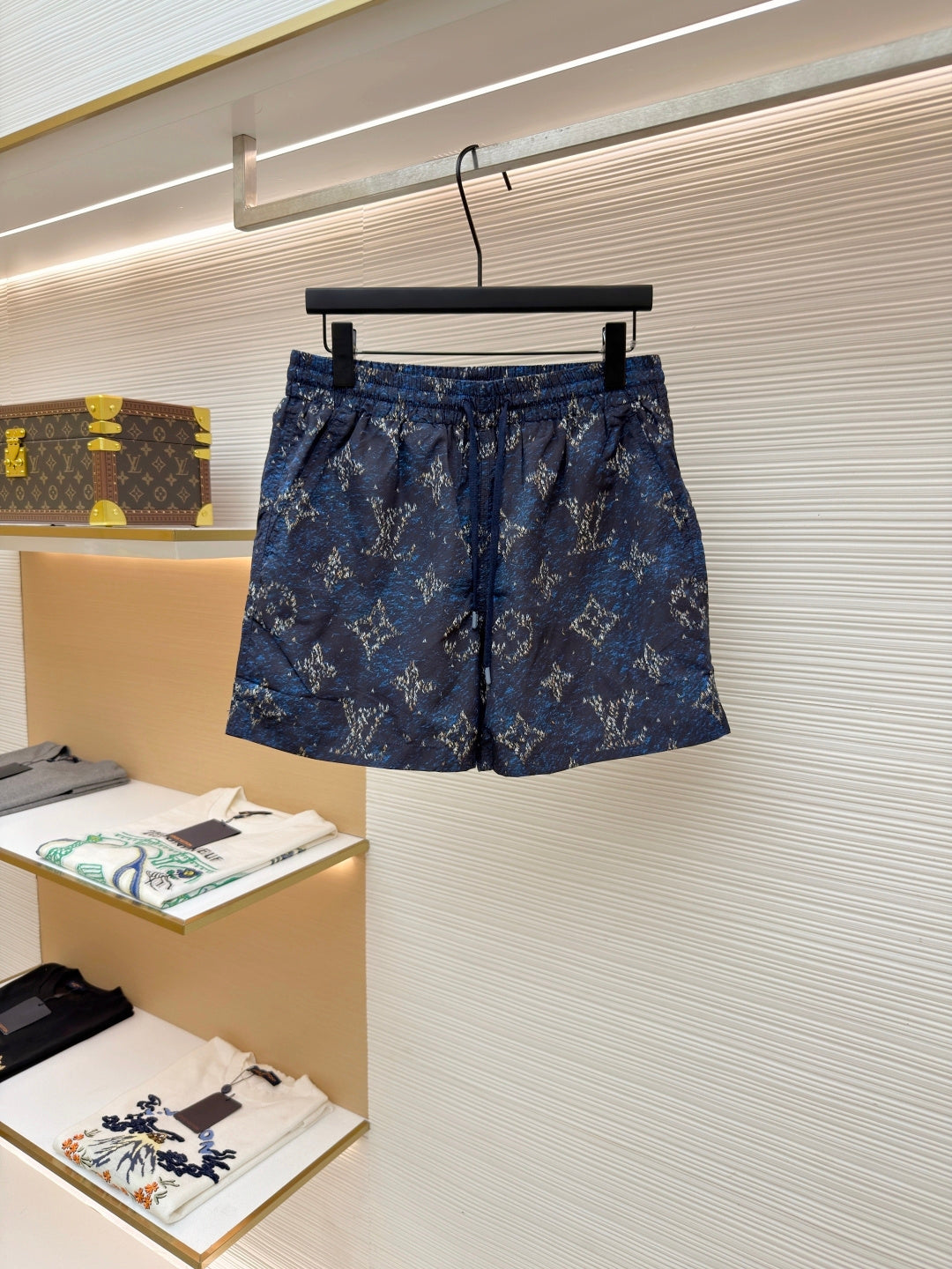 Louis Vuitton Monogram Beach Drawstring Shorts