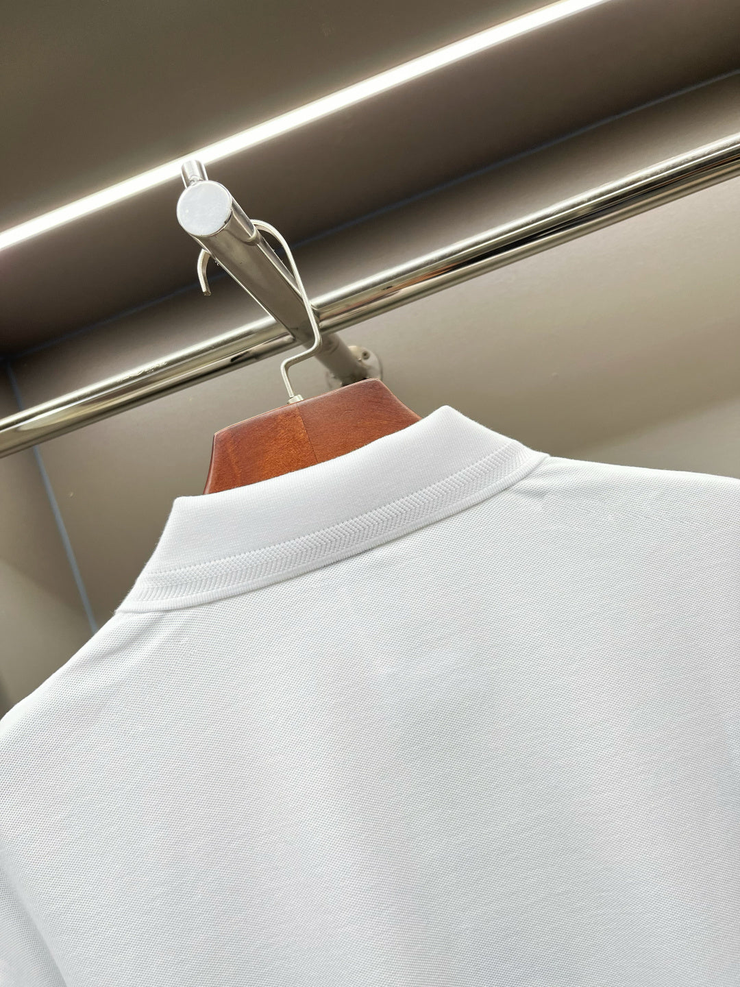 Burberry Knight Embroidered Piqué Cotton Polo Shirt – 2025 Spring/Summer Collection
