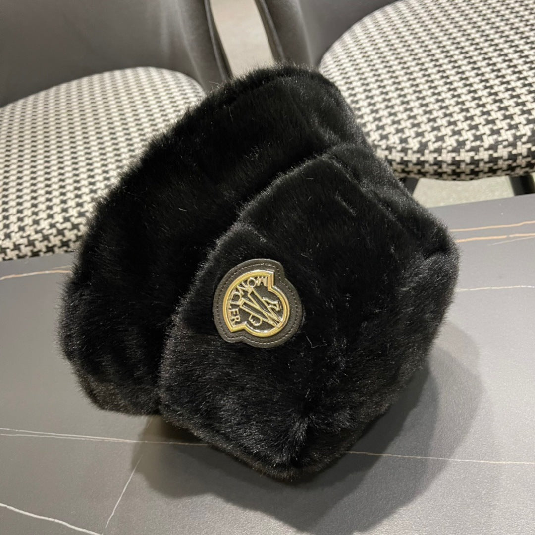 Moncler Fluffy Autumn/Winter Bucket Hat
