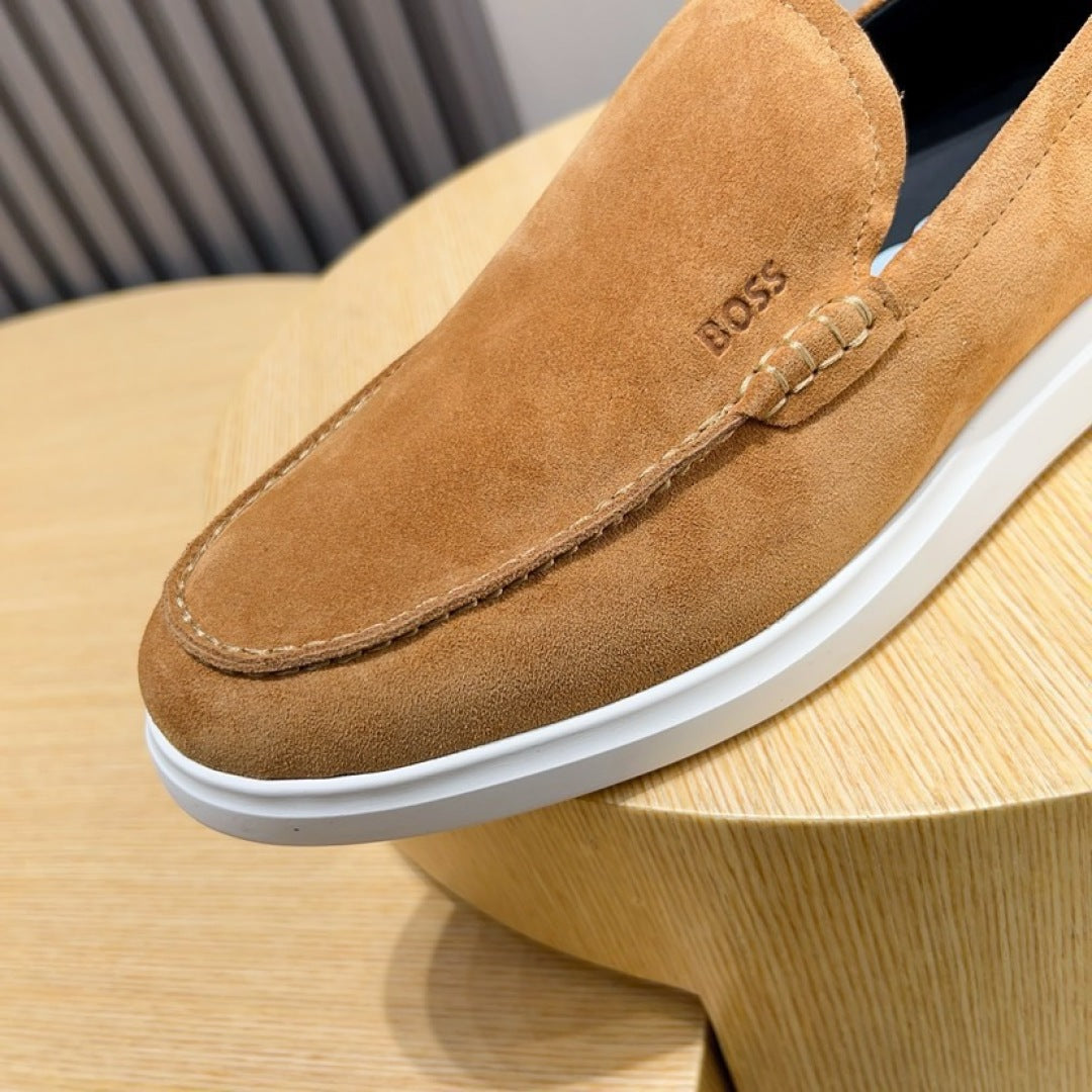 Boss Men's Luxury Leather Loafers