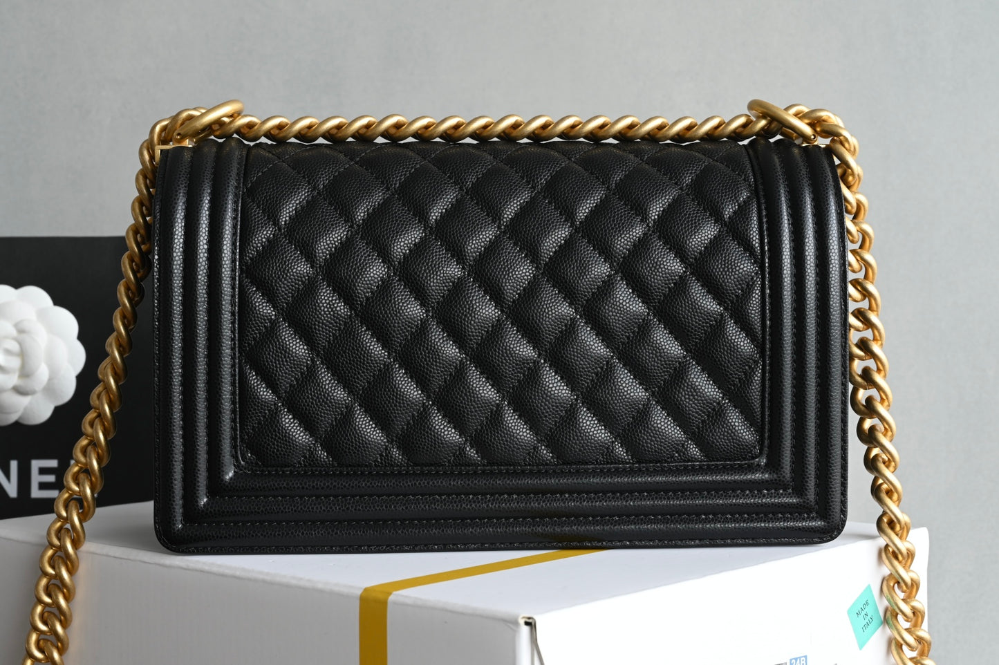 Chanel Leboy Quilted Handbag