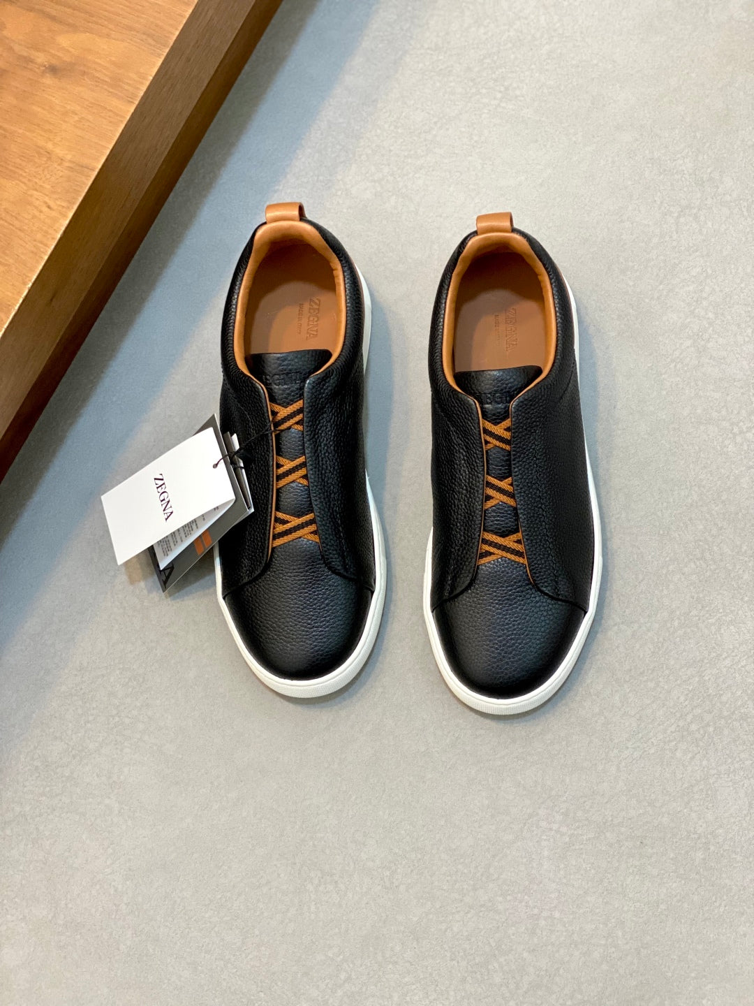 Ermenegildo Zegna Triple Stitch Sneakers