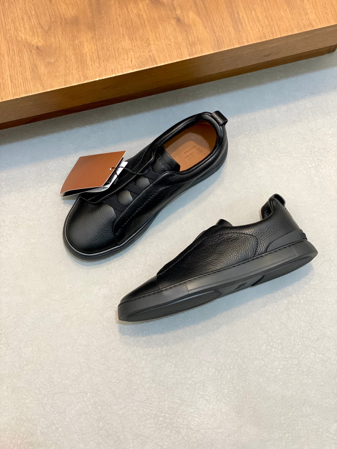 Ermenegildo Zegna Triple Stitch Sneakers