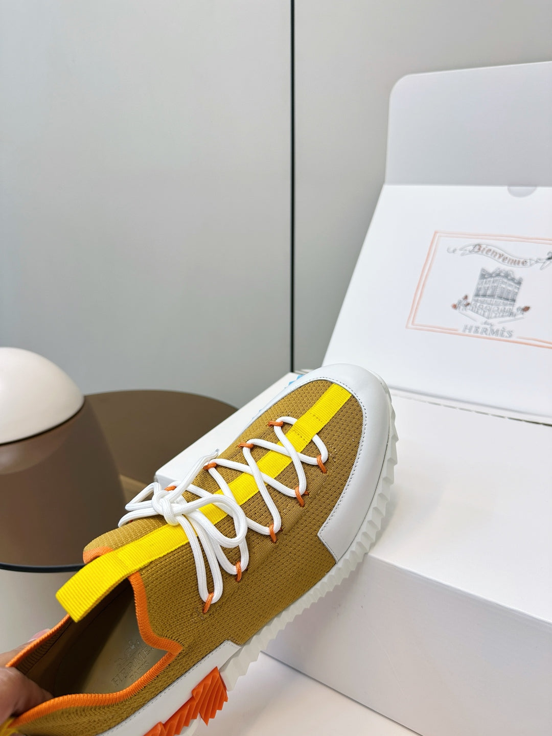 Hermes H Classic Couple Sneakers