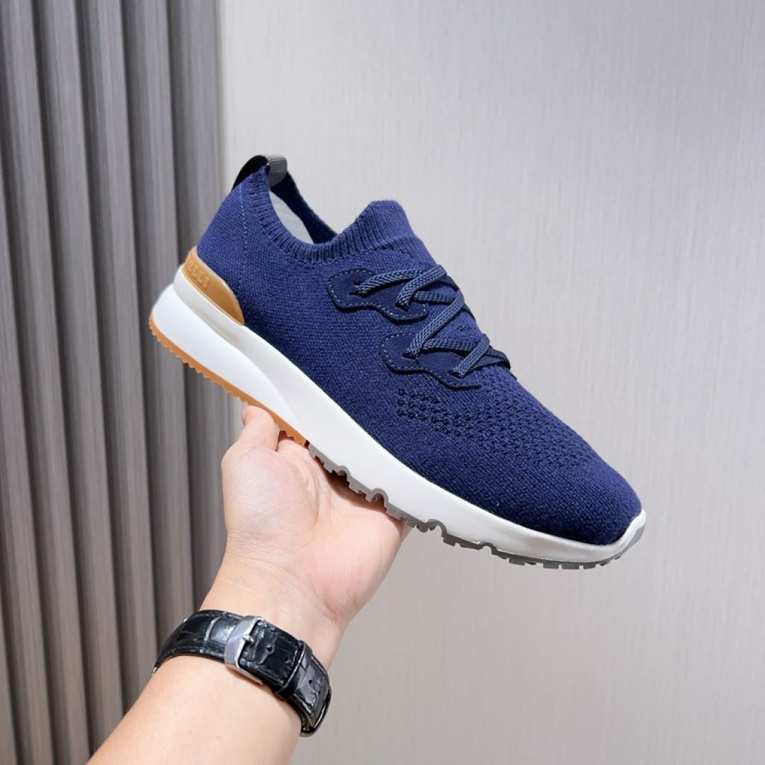 Brunello Cucinelli Men's Flyknit Sneakers – New Collection