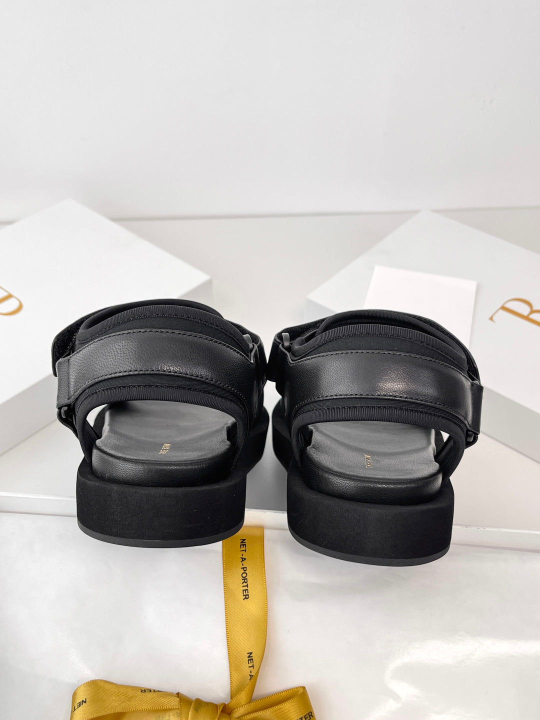The Row Classic Velcro Beach Sandals