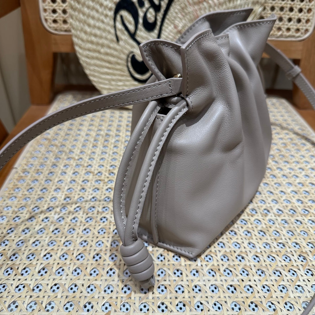 Loewe Flamenco Nappa Leather Shoulder Bag