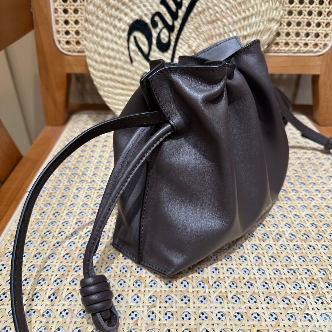 Loewe Flamenco Nappa Leather Shoulder Bag