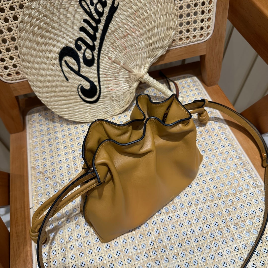 Loewe Flamenco Nappa Leather Shoulder Bag
