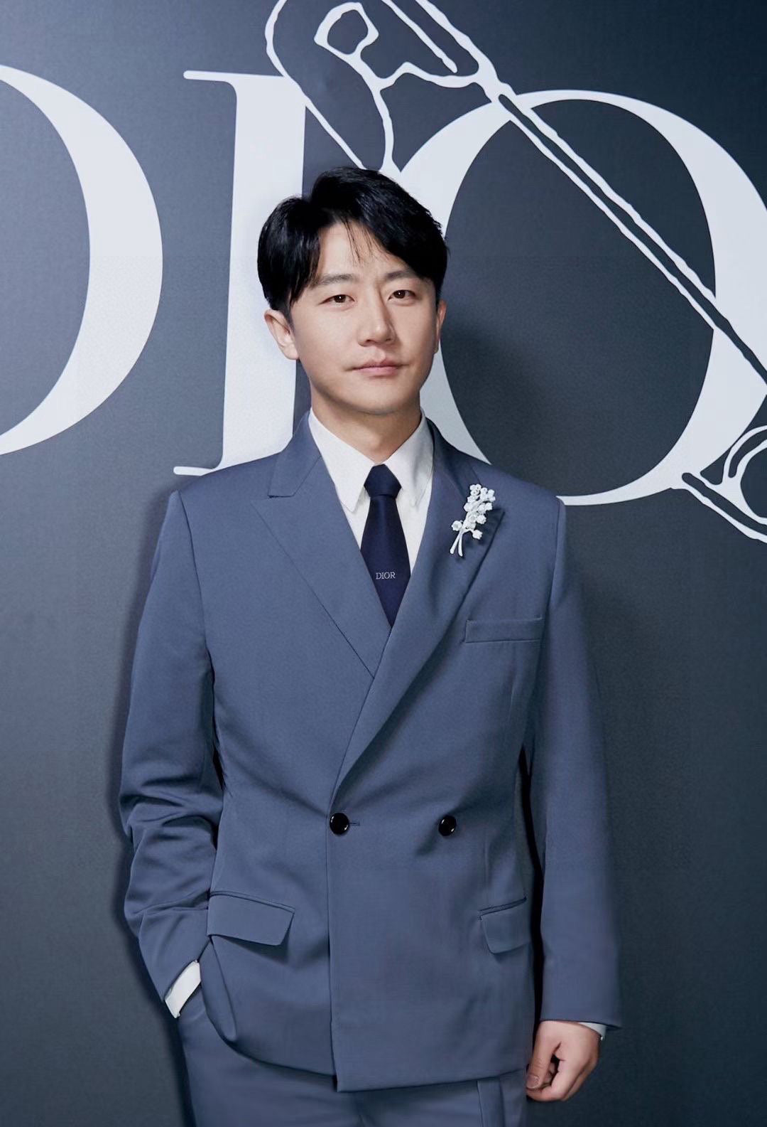 Dior Men's Logo Jacquard Tie