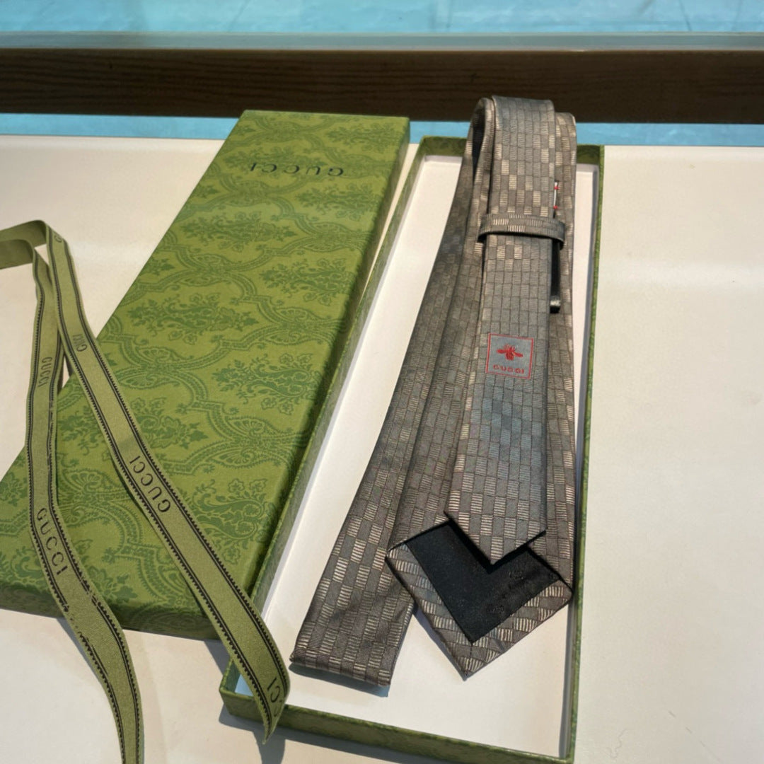 Gucci GG Logo Jacquard Tie