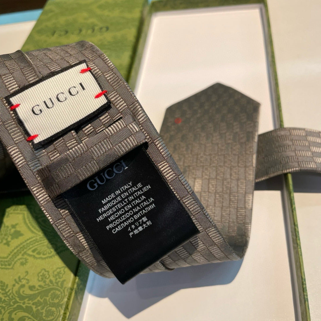 Gucci GG Logo Jacquard Tie