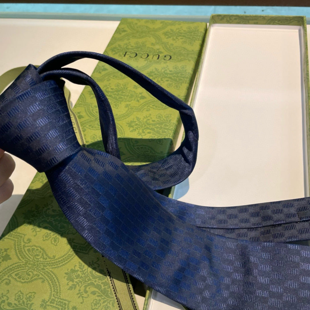 Gucci GG Logo Jacquard Tie