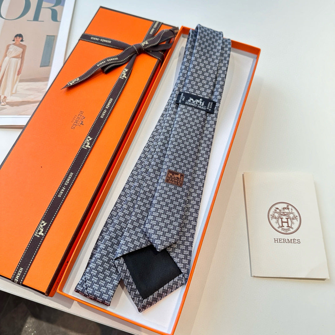 Hermès Philippe Mouquet Men's Tie