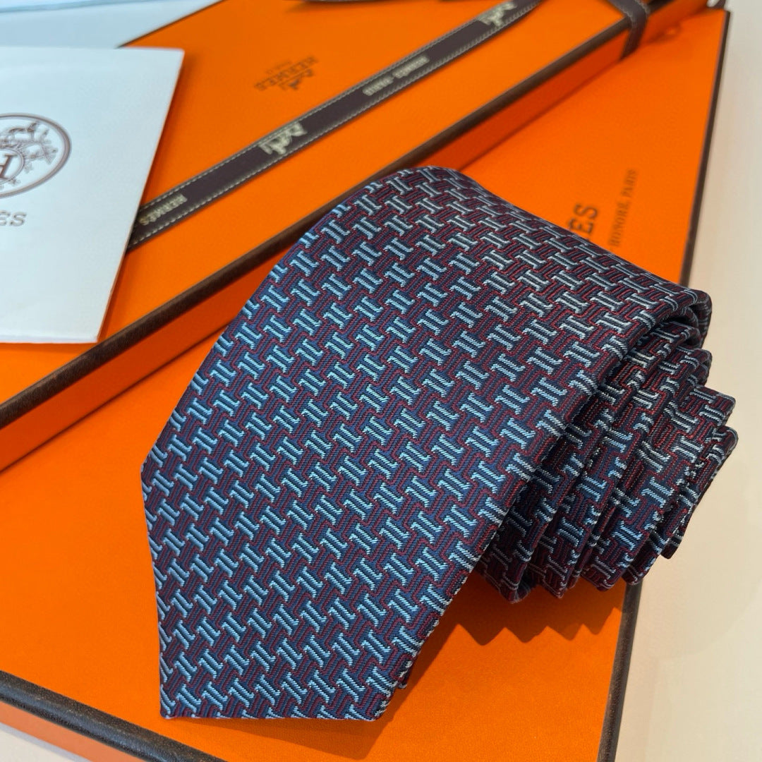 Hermès Philippe Mouquet Men's Tie