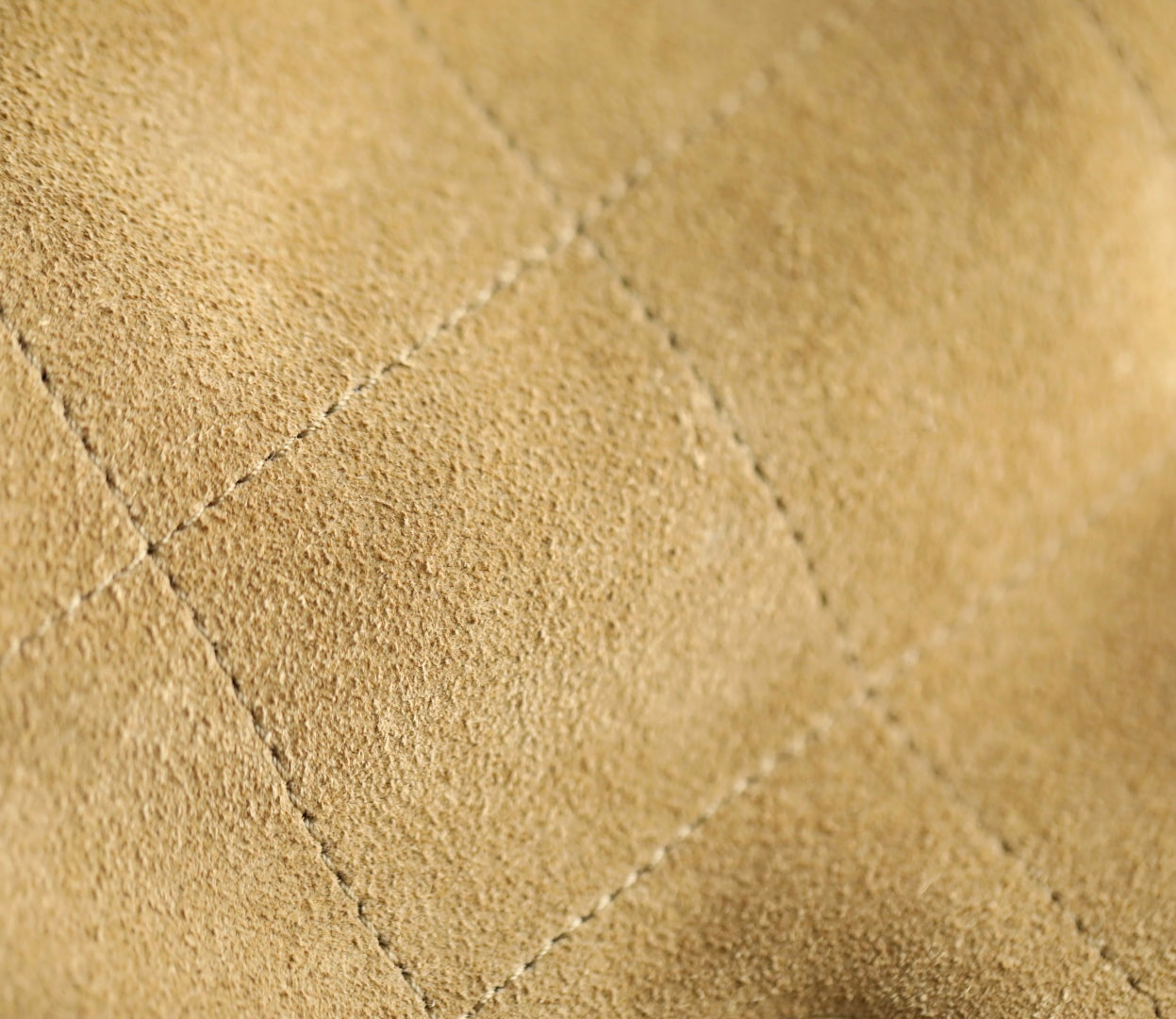 Chanel 25A Suede Hobo Shopping Bag