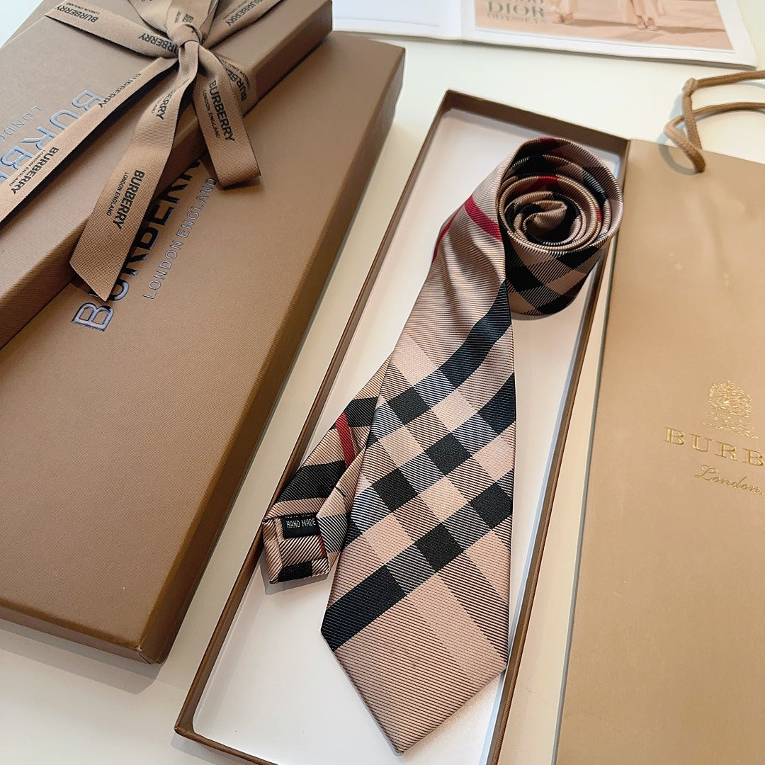 Burberry TB Monogram Silk Tie
