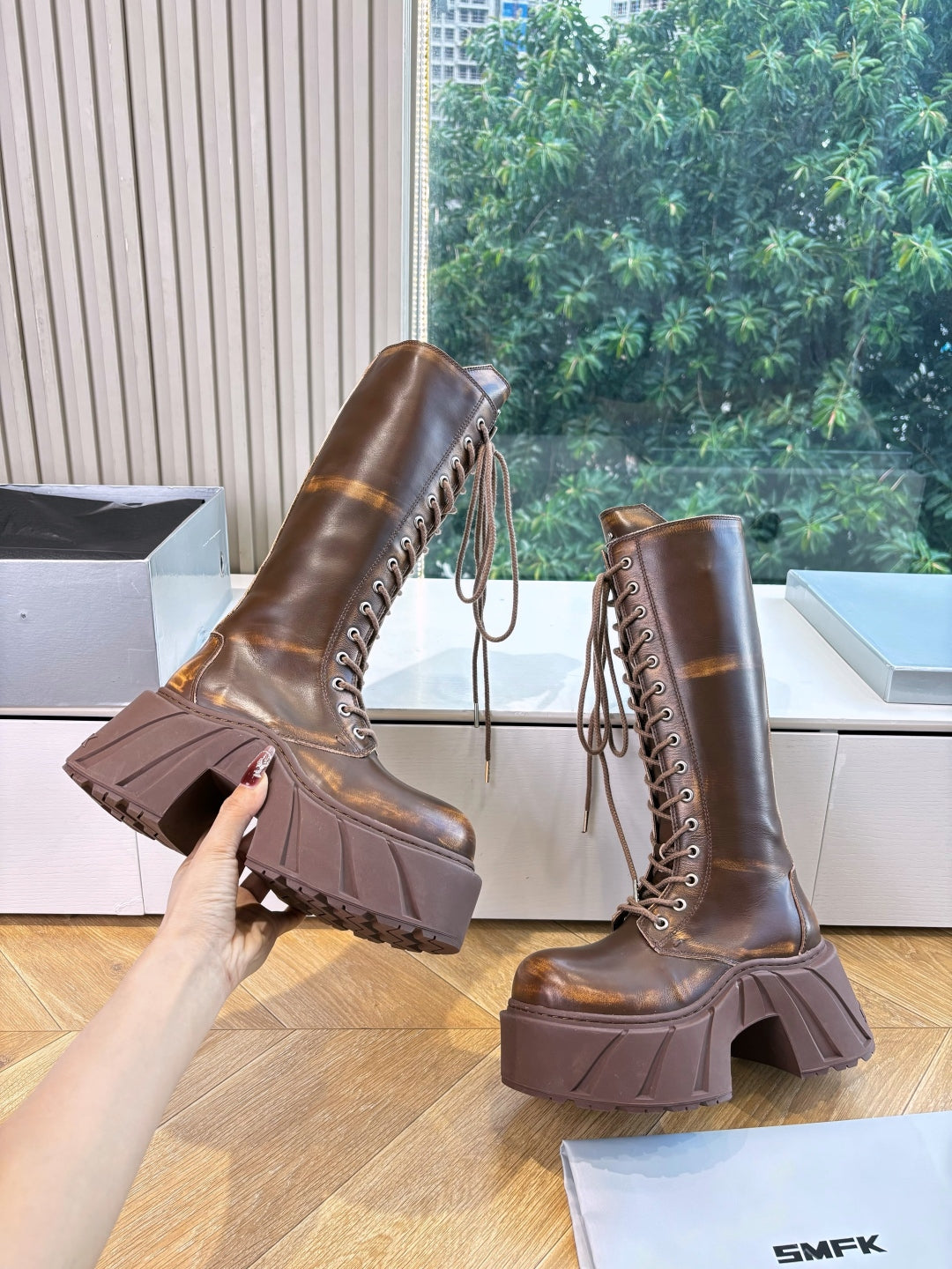 SMFK Platform Over-the-Knee Boots – 2025 Autumn/Winter Collection
