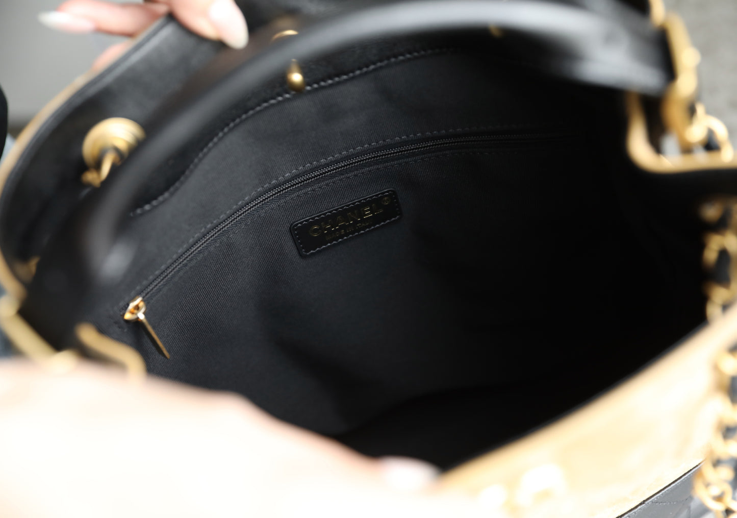 Chanel 25A Suede Hobo Shopping Bag – 25A Collection