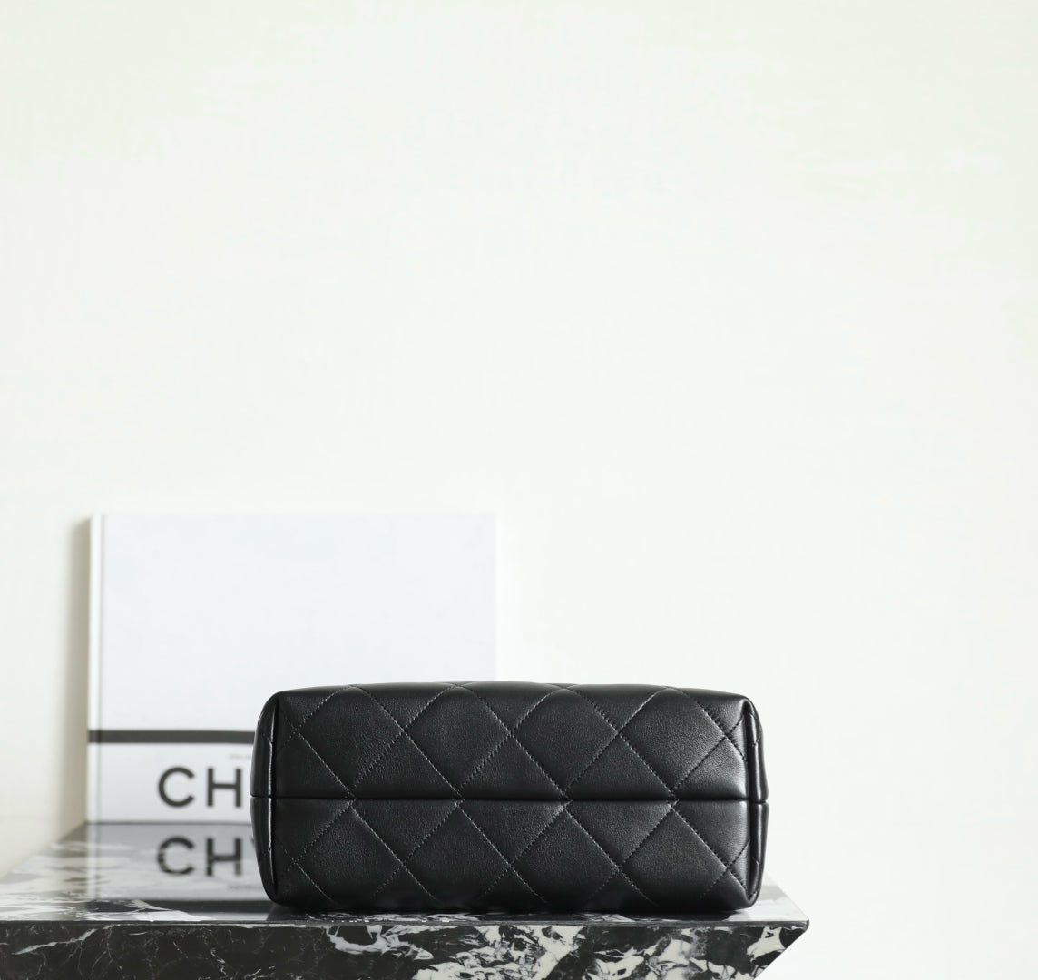 Chanel 25A Suede Hobo Shopping Bag – 25A Collection