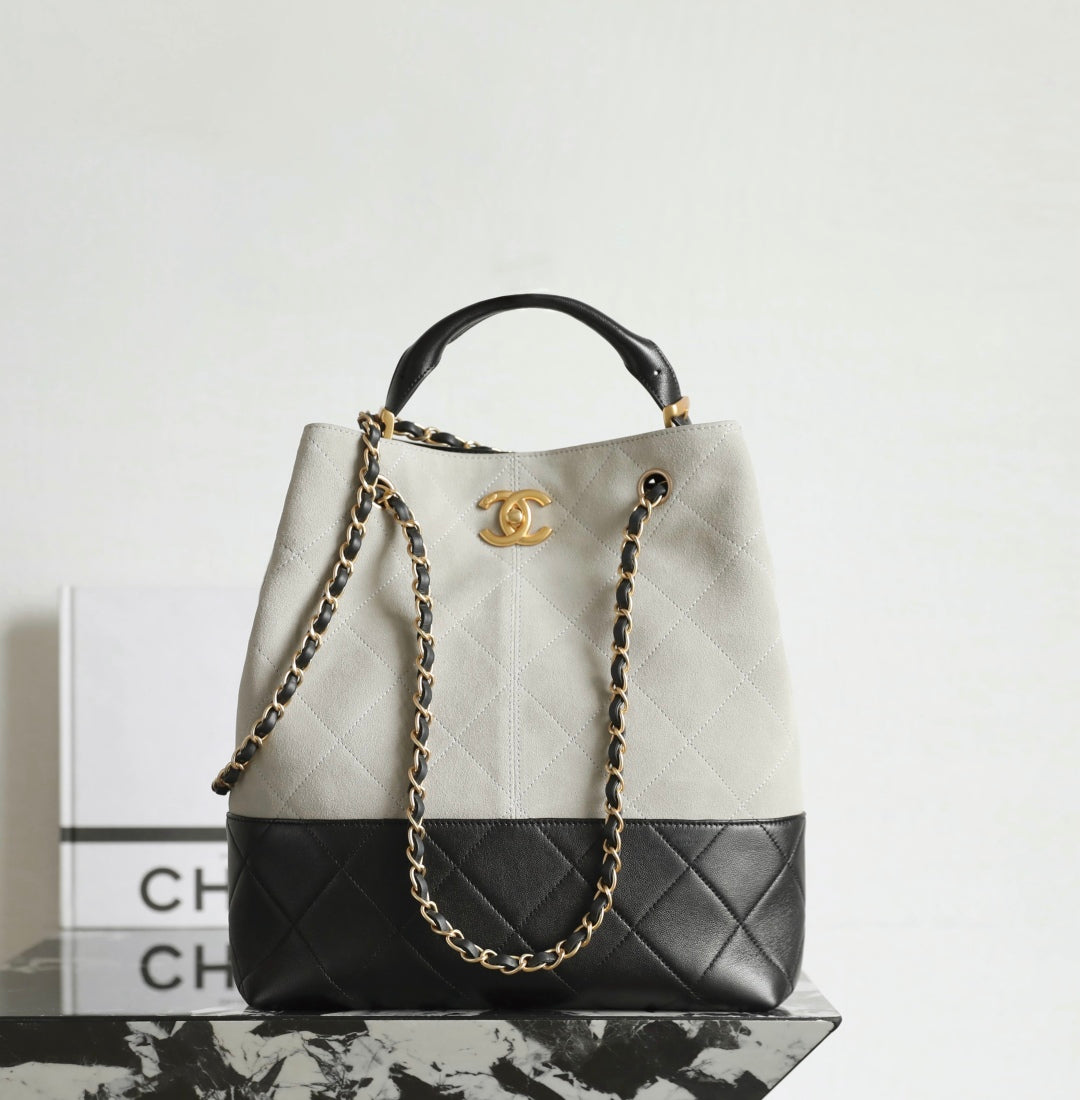 Chanel 25A Suede Effect Hobo Shopping Bag – 25A Collection