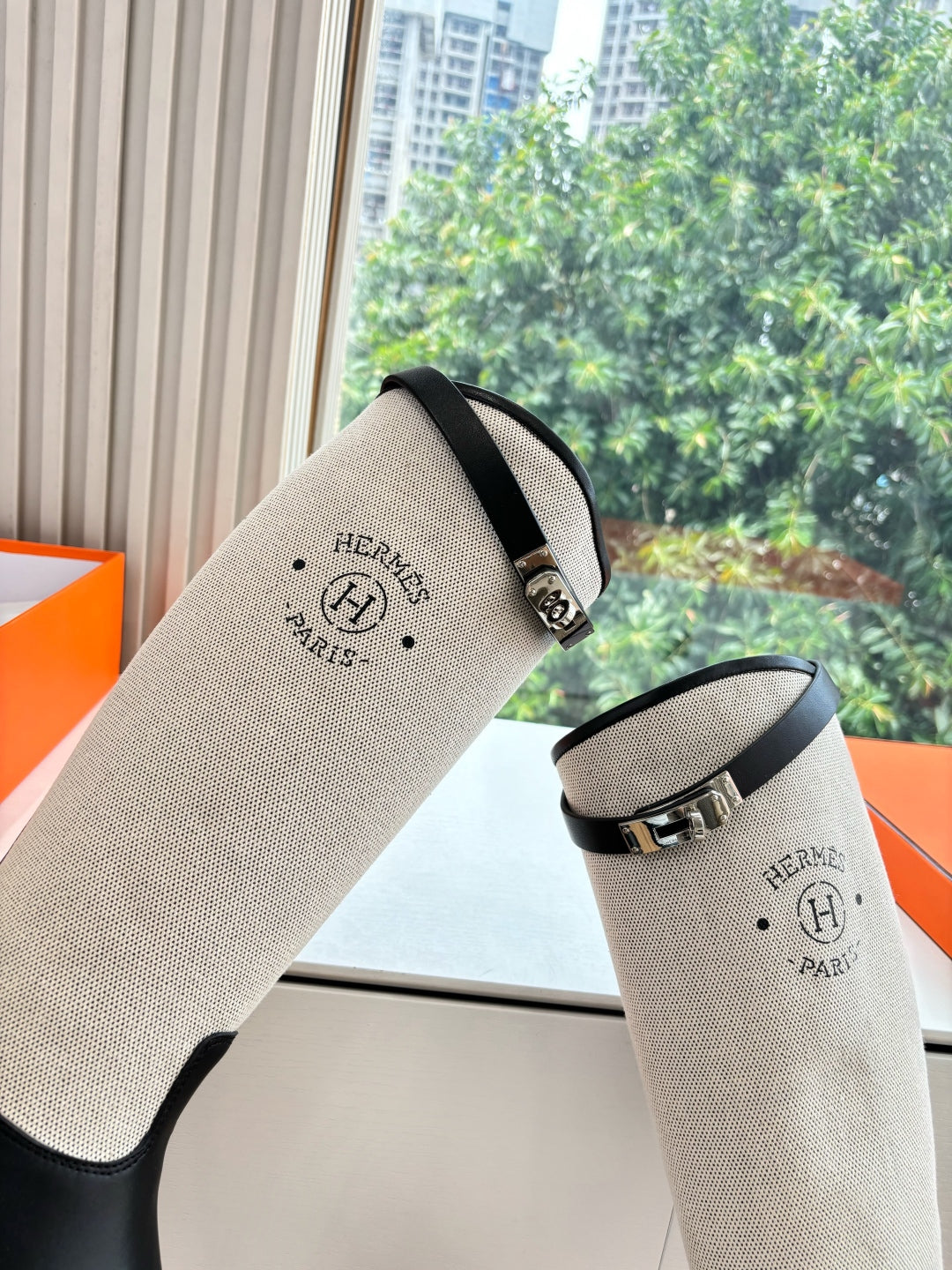 Hermès Classic Knee-High Boots – 2025FW