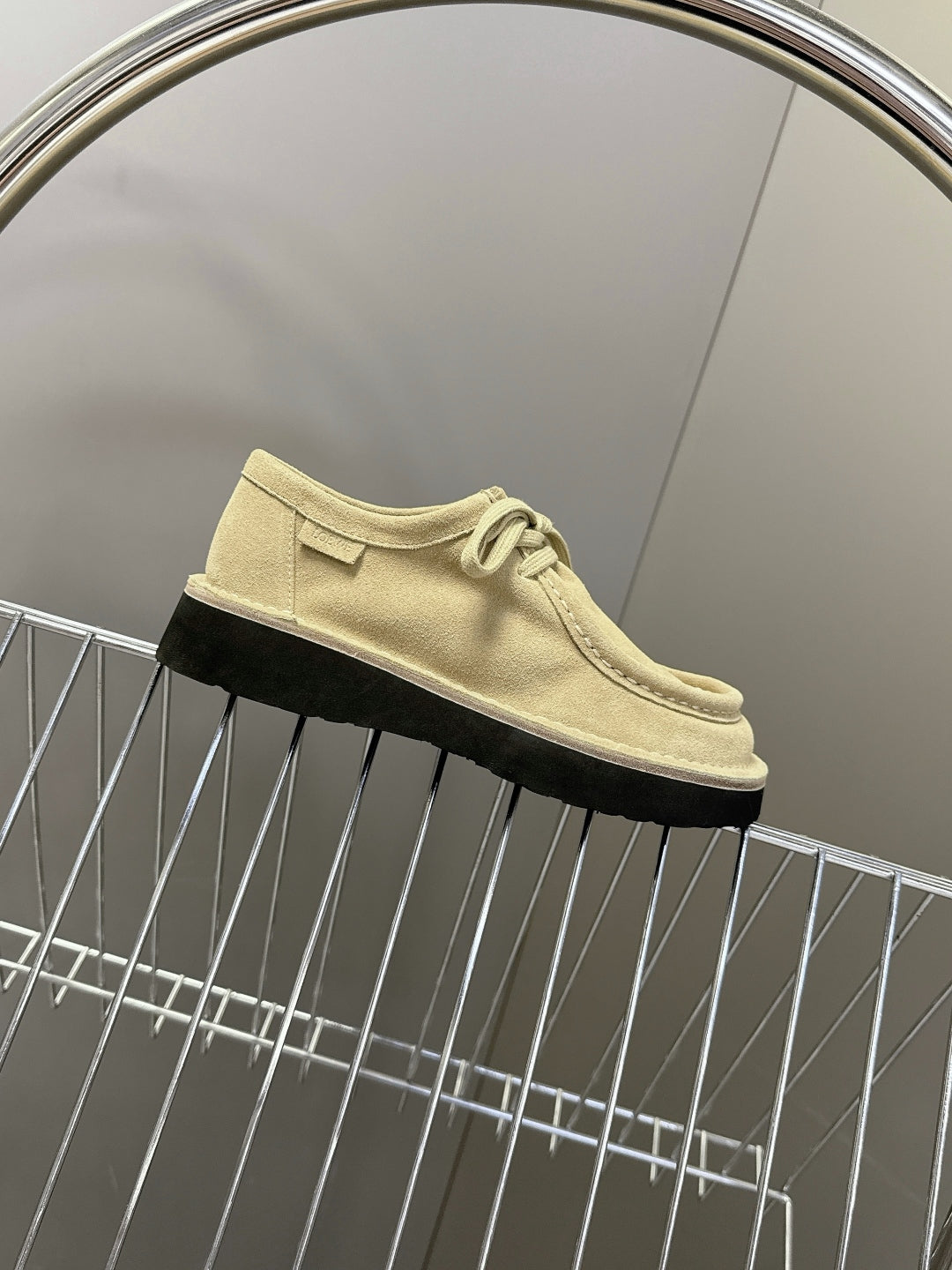 Loewe Suede Two-Way Loafers – 2025FW